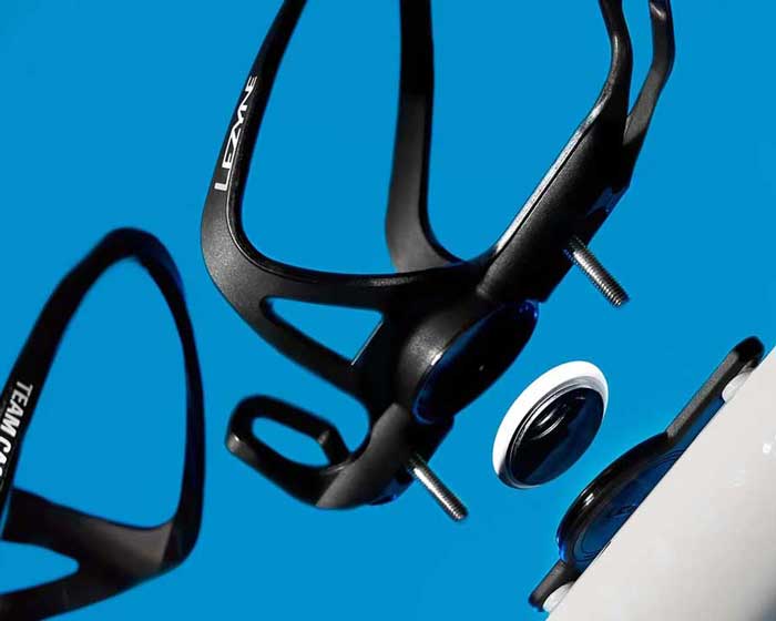 Кріплення Apple airtag LEZYNE MATRIX AIR CAGE Чорний Y16