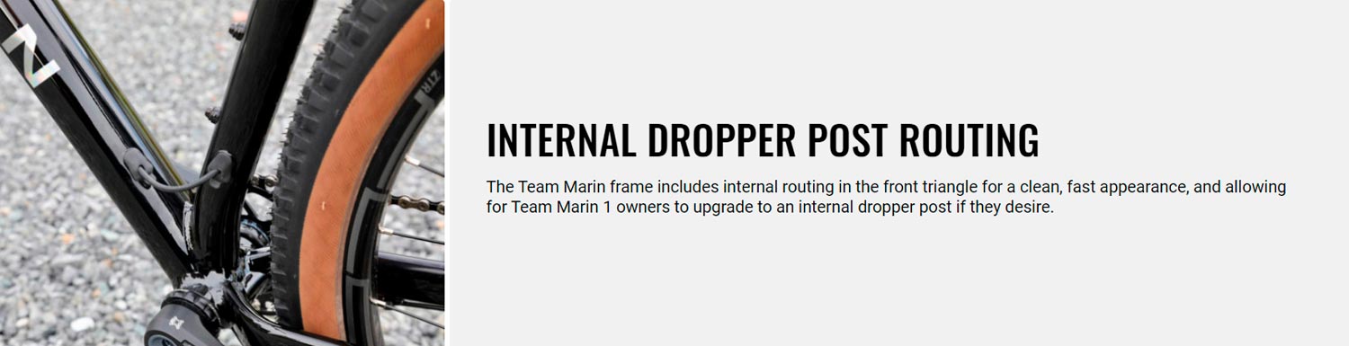 Технологии 29 Marin TEAM MARIN 1: