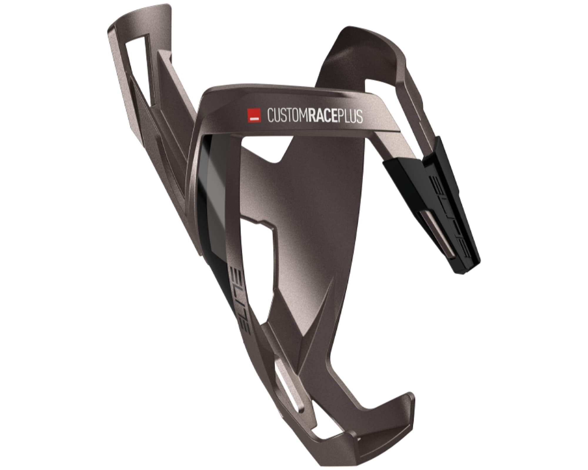 Фляготримач ELITE, CUSTOM RACE PLUS титановий/чорний