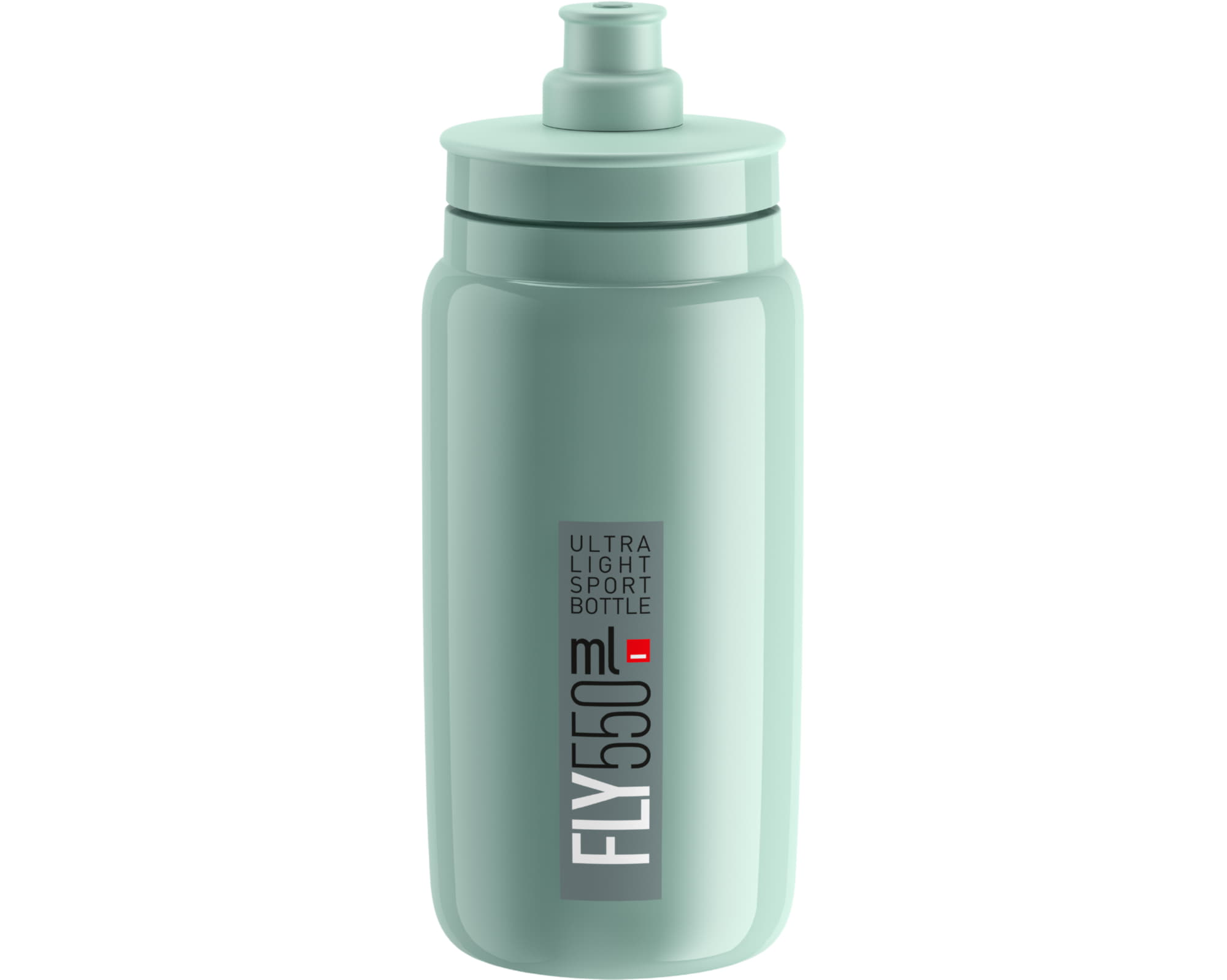 Фляга ELITE FLY зеленый с серым лого 550 мл