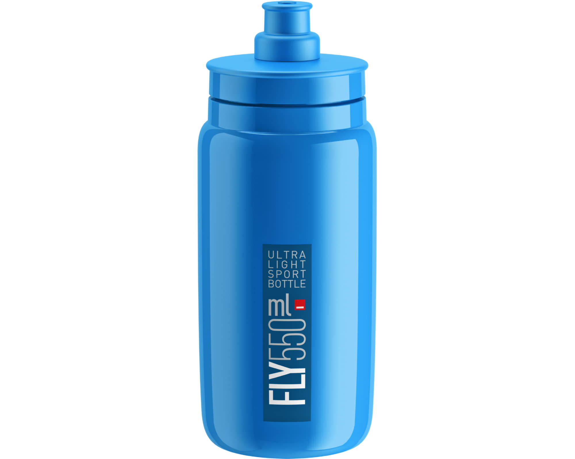 Фляга ELITE FLY синий с синим лого 550 мл