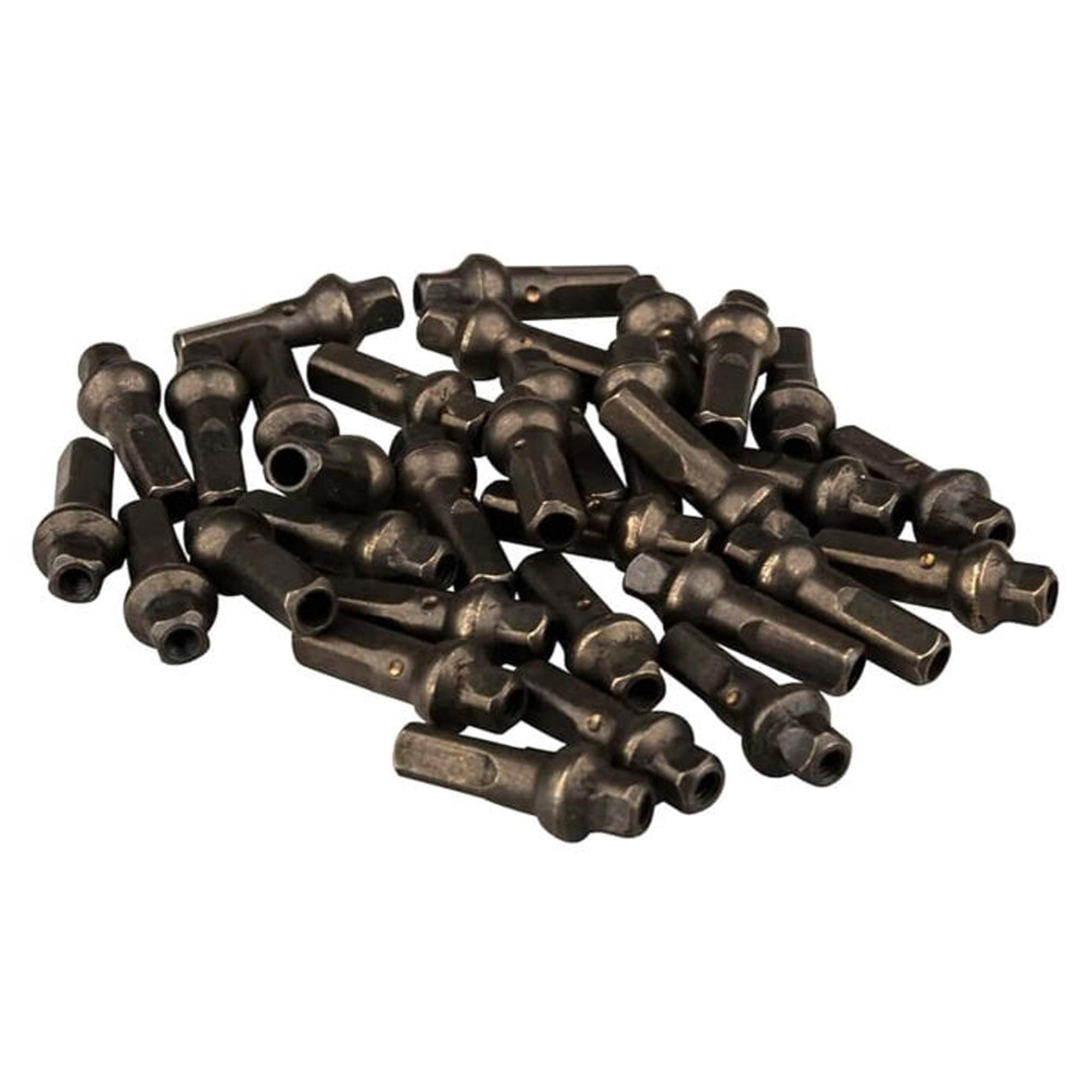 Ніпелі для шприх RACE FACE NIPPLE, BRASS, D SQUAR, 2.0X16, SL, BLK, 32PAK