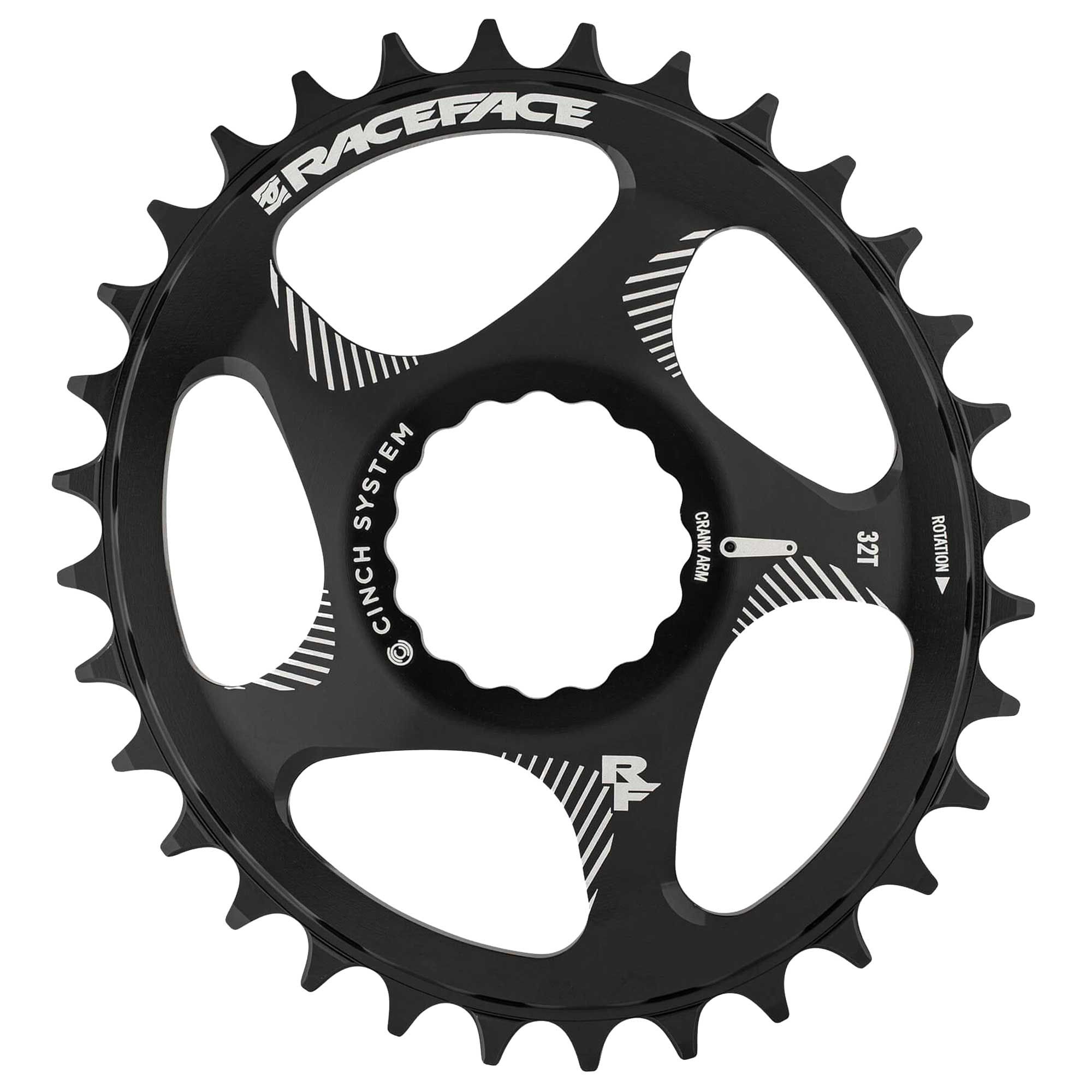 Звезда RACE FACE CHAINRING,CINCH,DM,OVAL,28T,BLK,10-12S