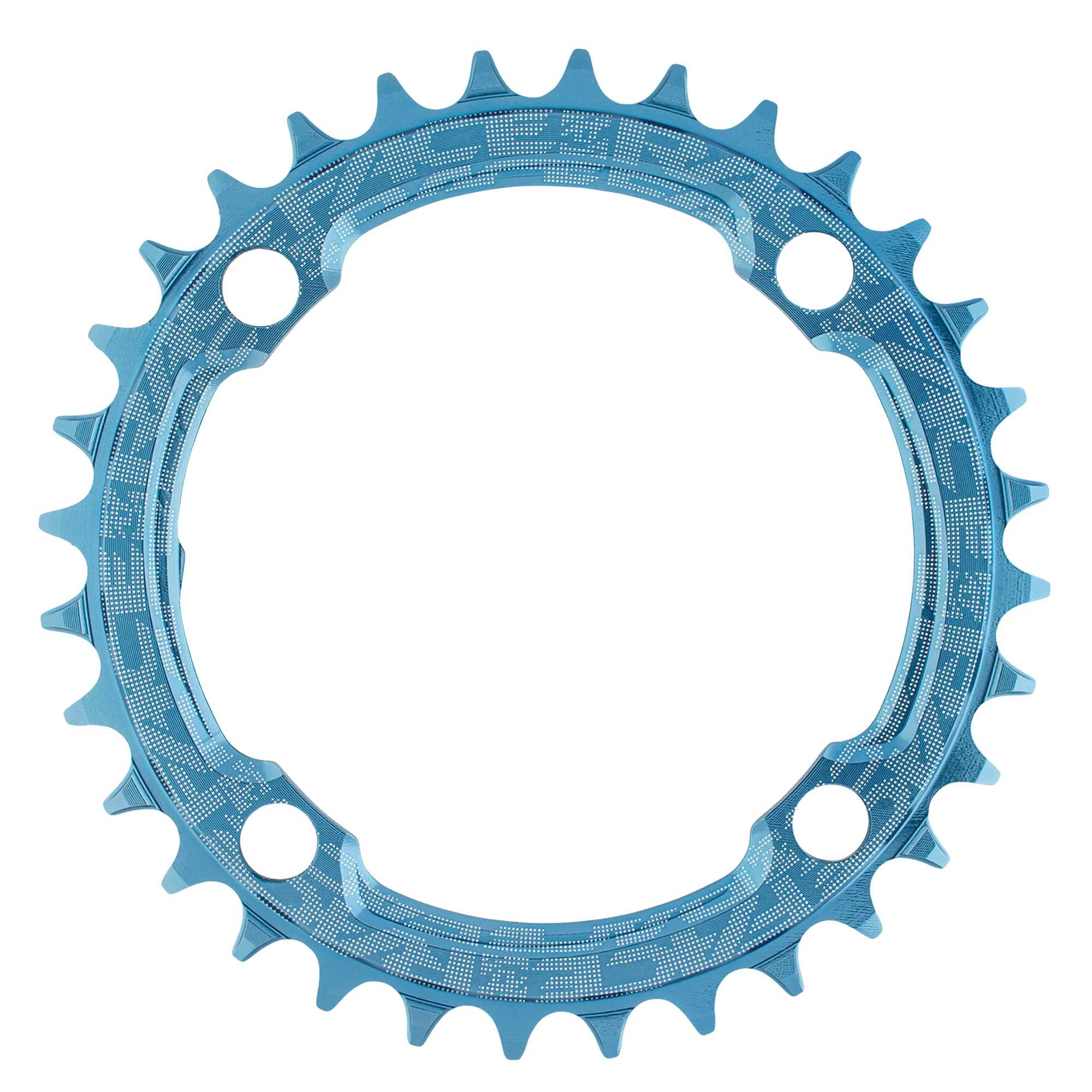 Звезда RACE FACE CHAINRING,NARROW WIDE,104X32,BLU,10-12S