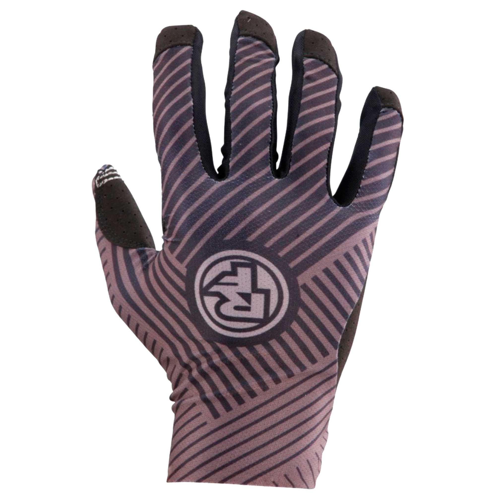 Велоперчатки RACE FACE INDY LINES GLOVES-BLACK-S