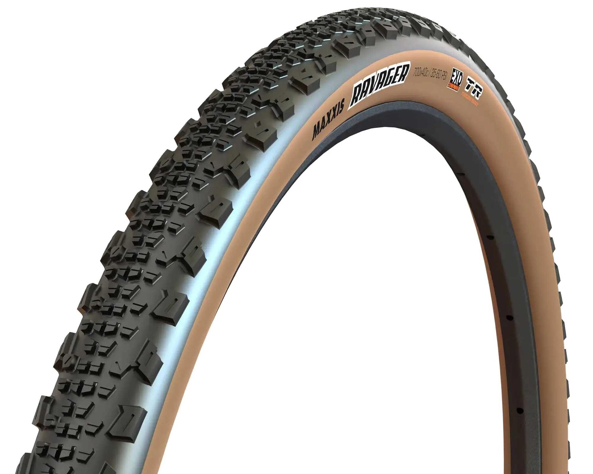 Покрышка MAXXIS RAVAGER 700X50C TPI-60 Foldable EXO/TR/TANWALL