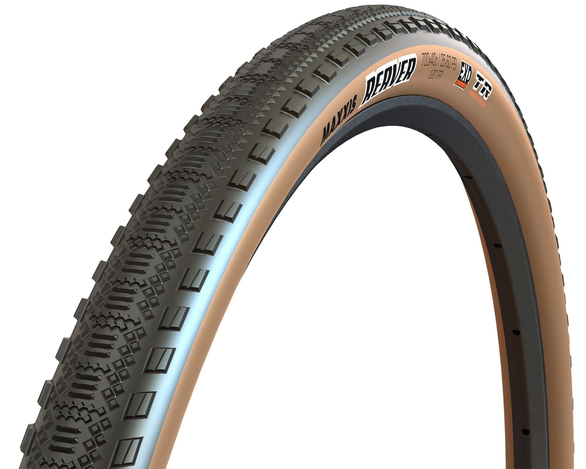 Покрышка MAXXIS REAVER 700X45C TPI-120 Foldable EXO/TR/TANWALL