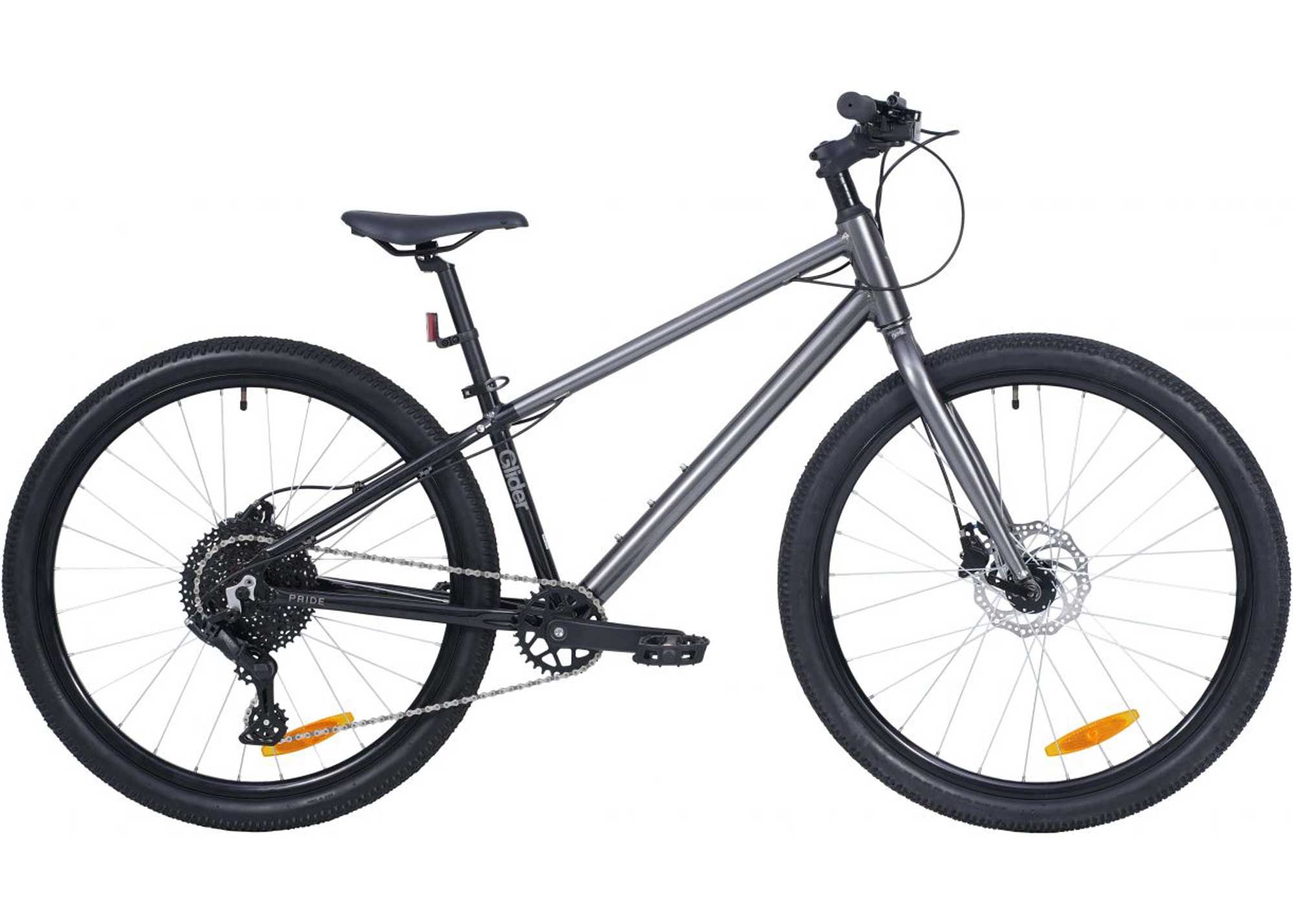 Велосипед 26 Pride GLIDER 6.2 (2025) темно-серый