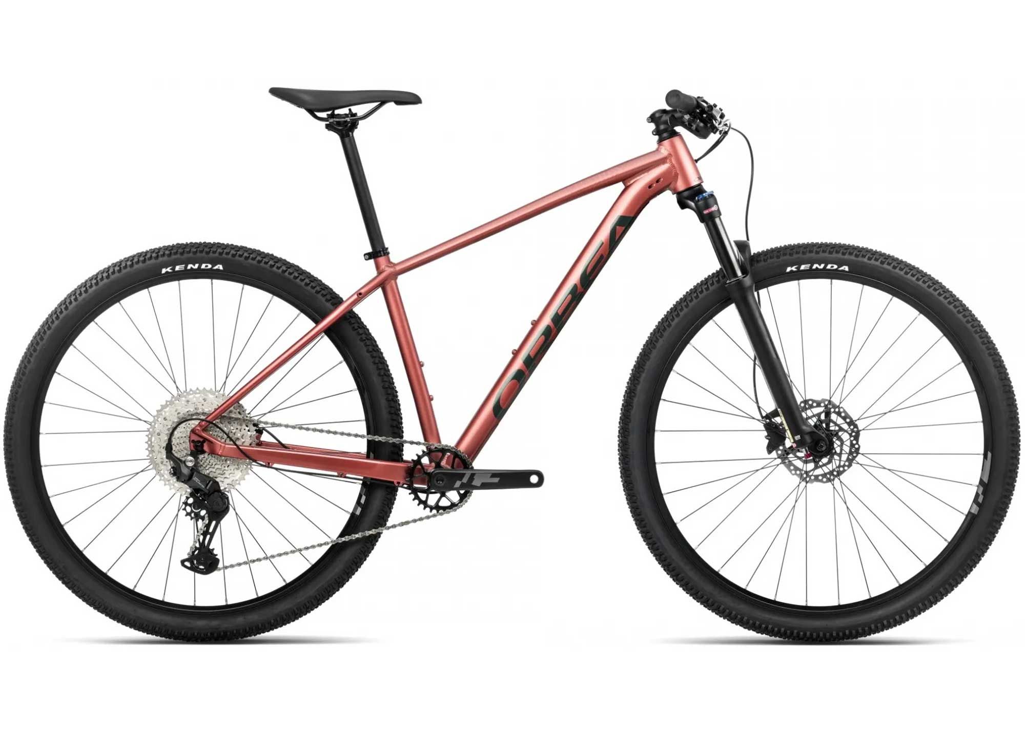 Велосипед 29 Orbea ONNA 20 (2025) terracotta red matt/green gloss