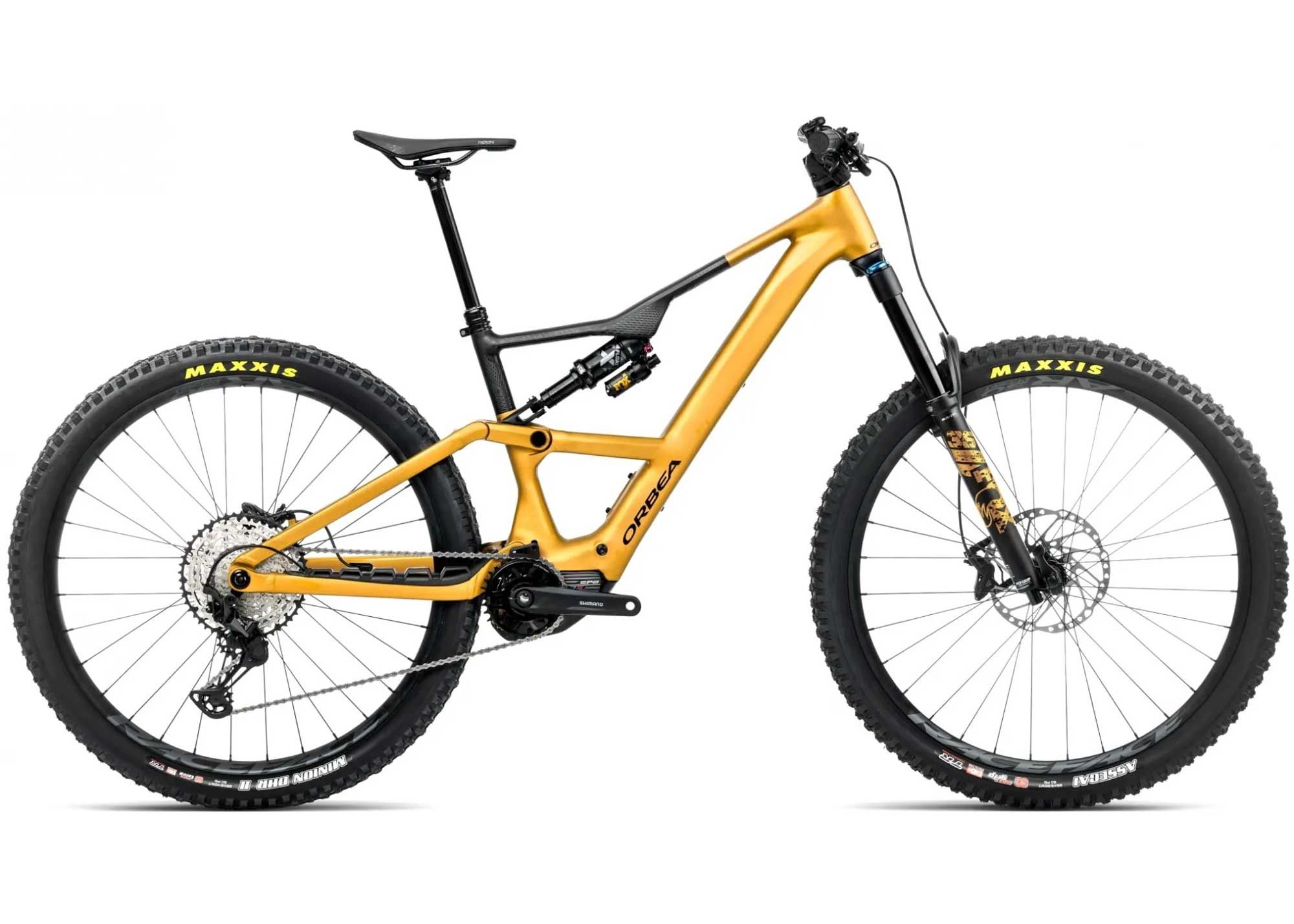 Велосипед 29 Orbea RISE LT H10 (2025) bumblebee yellow/black matt