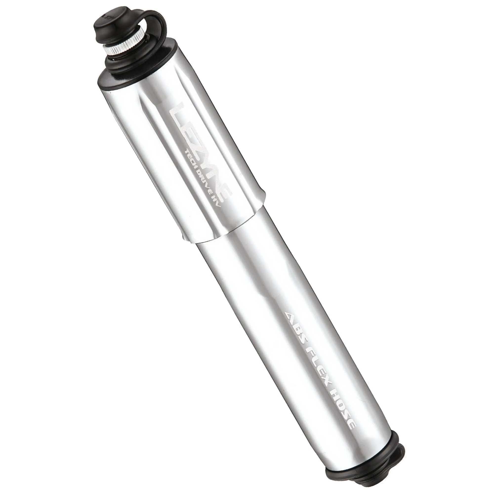 Насос Lezyne TECH DRIVE HV 90psi (6.2 bar) ABS Flex Hose сріблястий