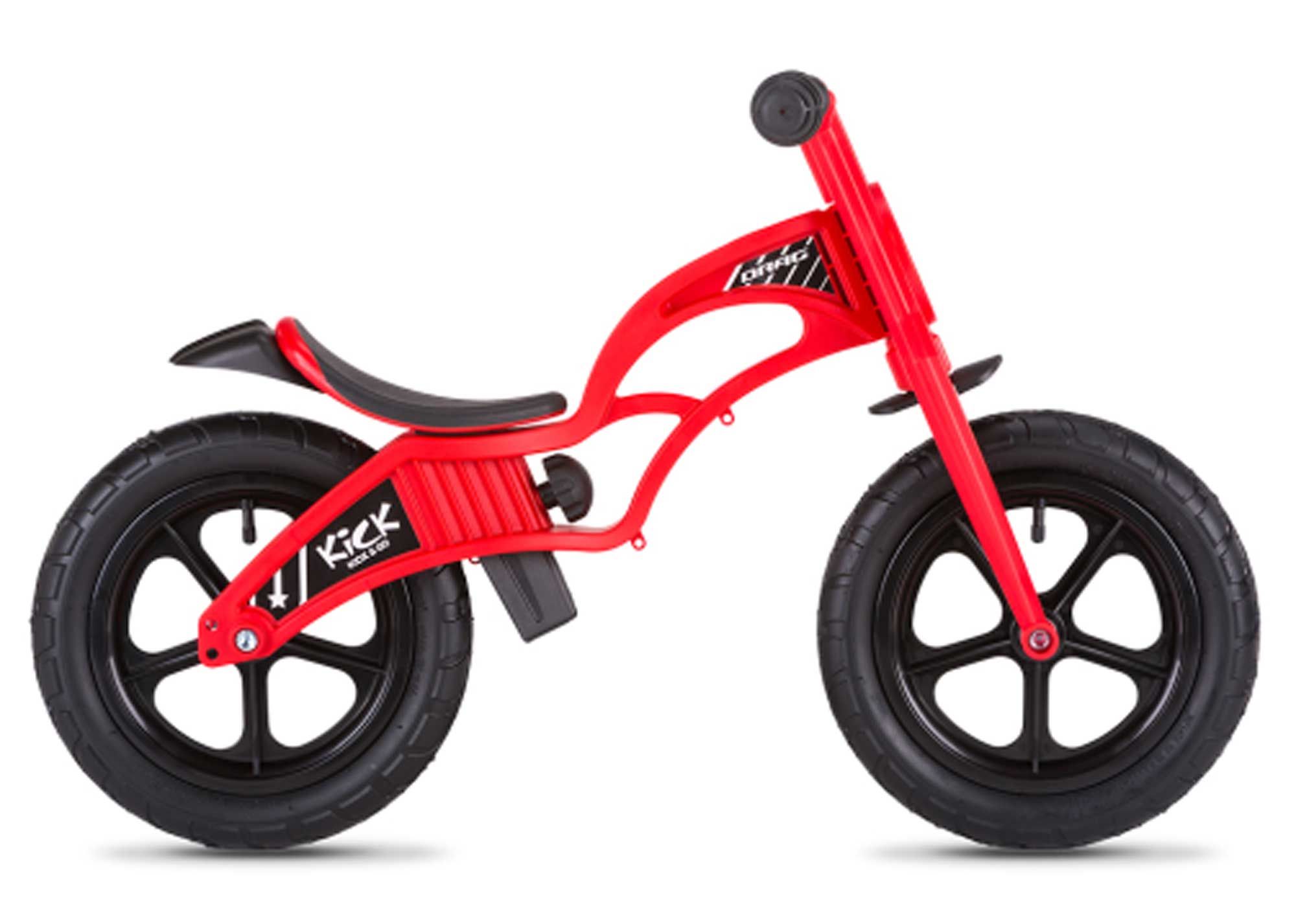 Биговел DRAG 12 Kick красный