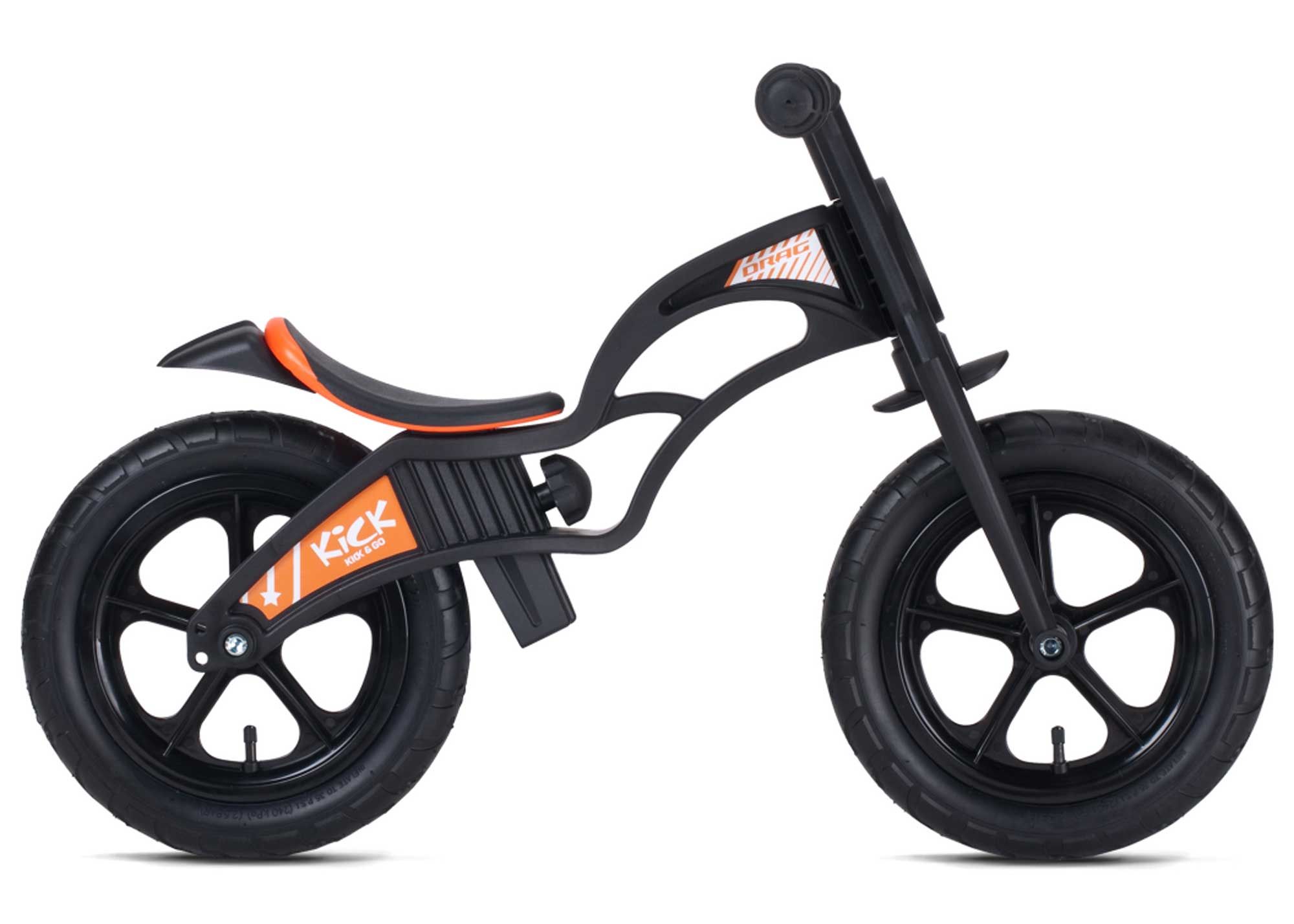 Біговел DRAG 12 Kick чорний