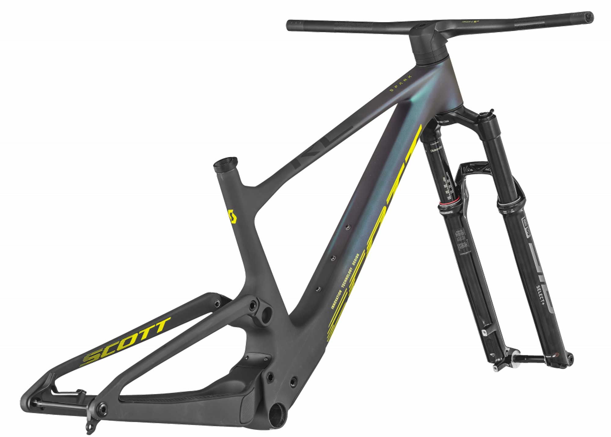 рама SCOTT SPARK RC WC HMX + вилка - S