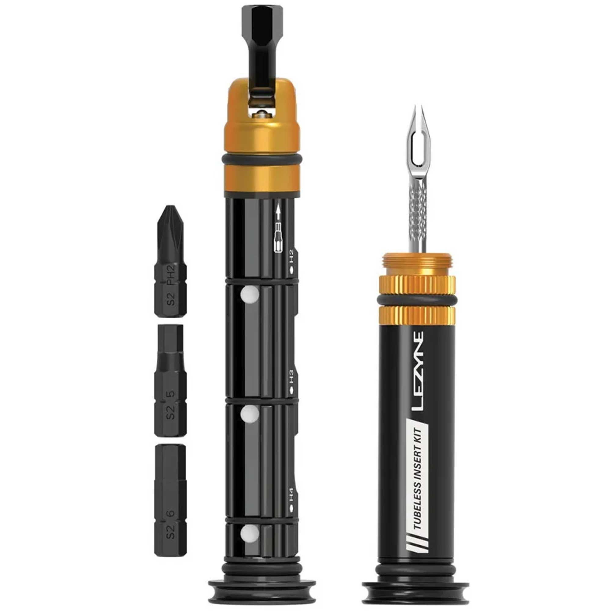 Комплект интегрированных инструментов LEZYNE DUAL INSERT KIT размер L, Черный Y14