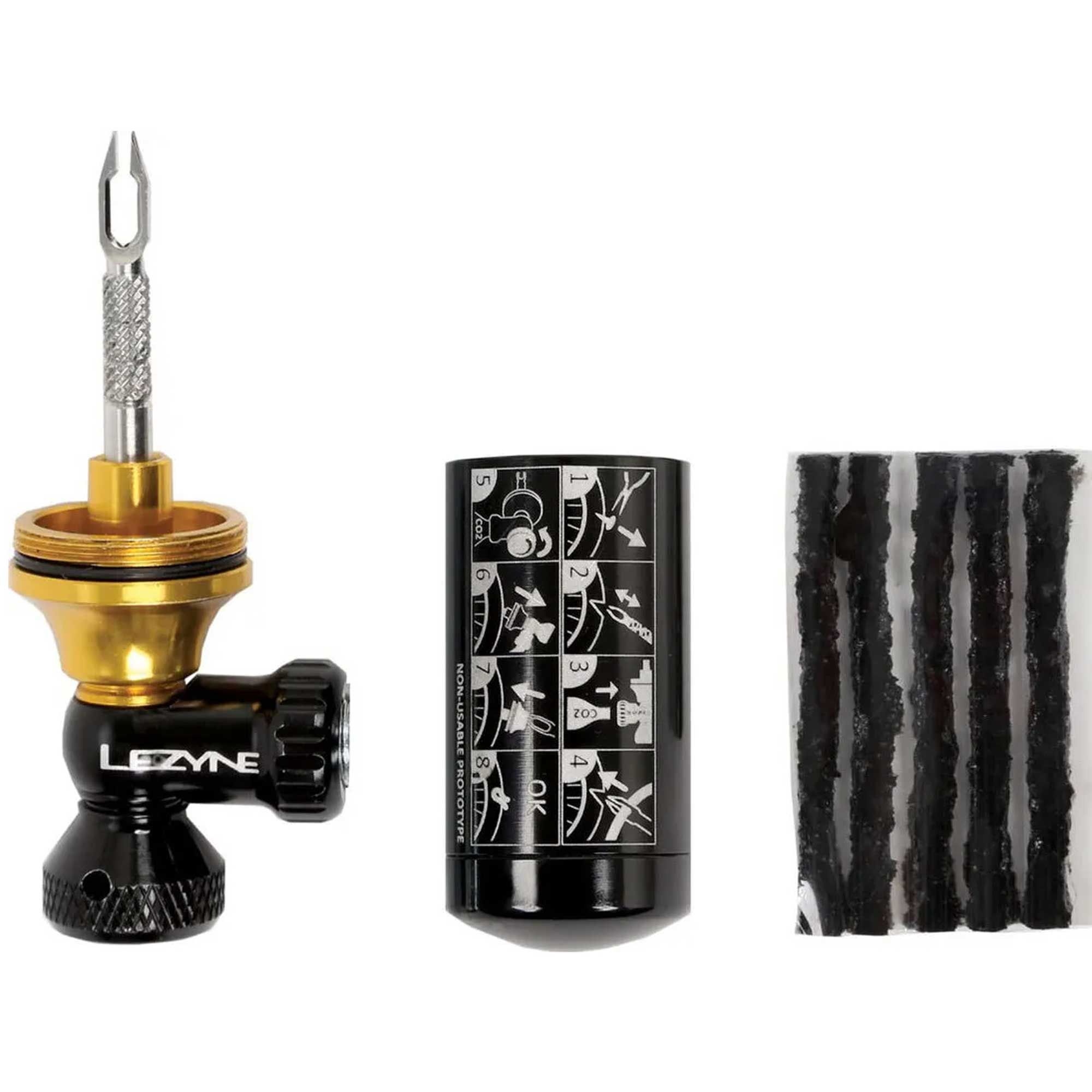 Насос СО2 LEZYNE TUBELESS CO2 BLASTER без баллонов Черный Y13