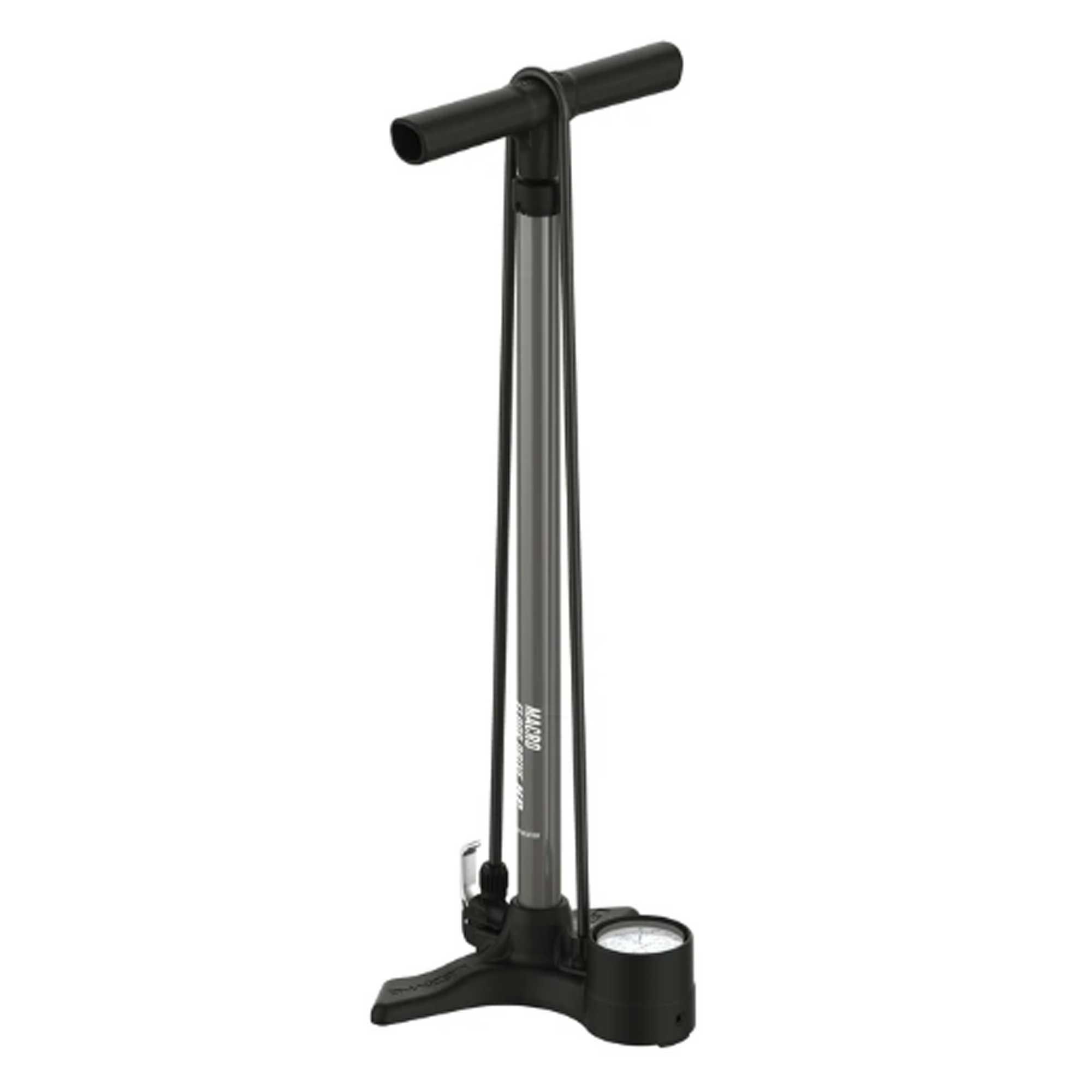 Напольный насос LEZYNE MACRO FLOOR DRIVE Серый матовый 220psi Y18