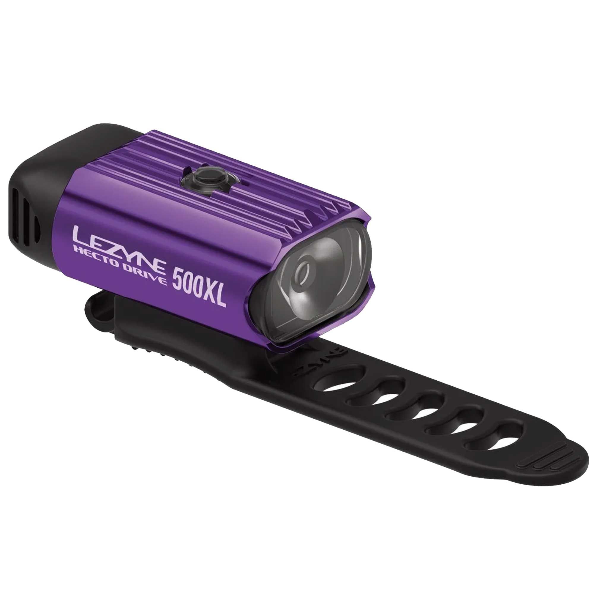 Переднє світло LEZYNE HECTO DRIVE 500XL Фіолетовий 500 люменівів Y13