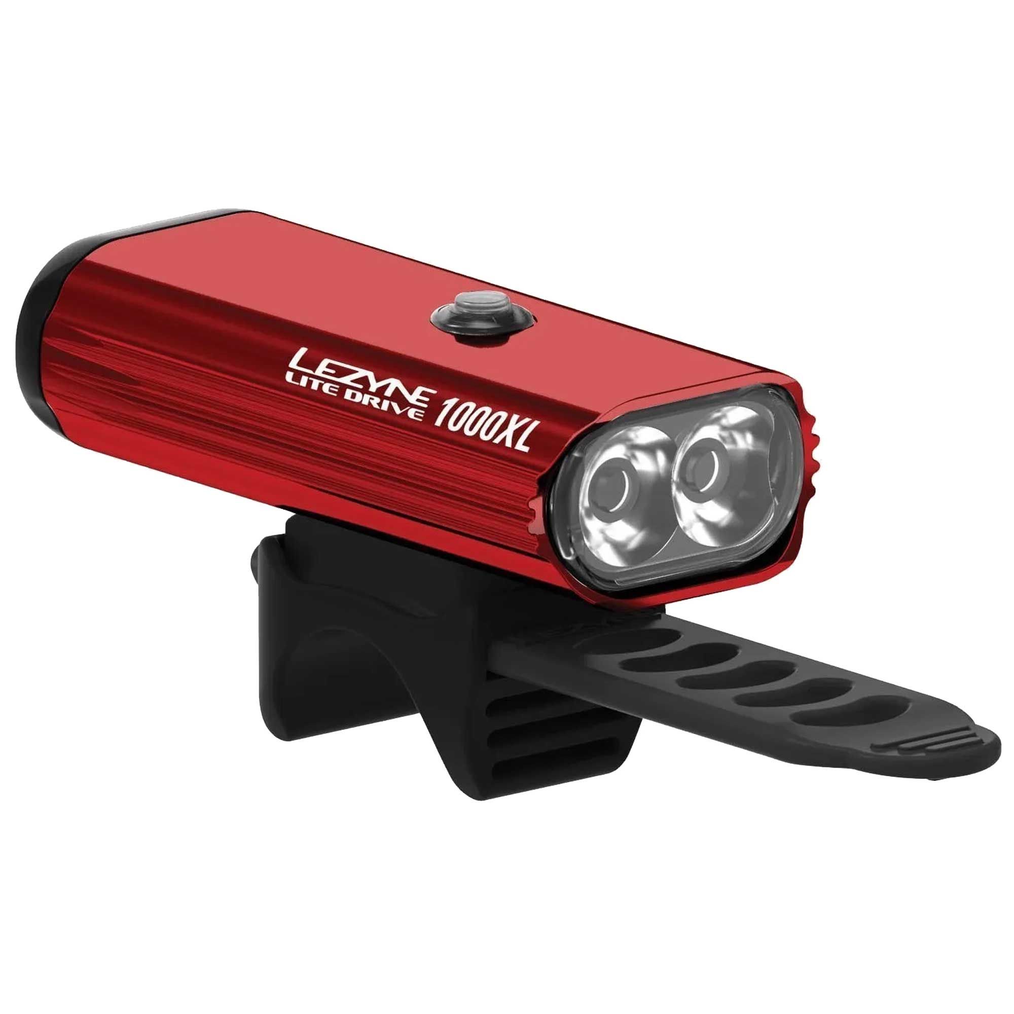 Передний свет LEZYNE LITE DRIVE 1000XL Красный 1000 люменов Y13