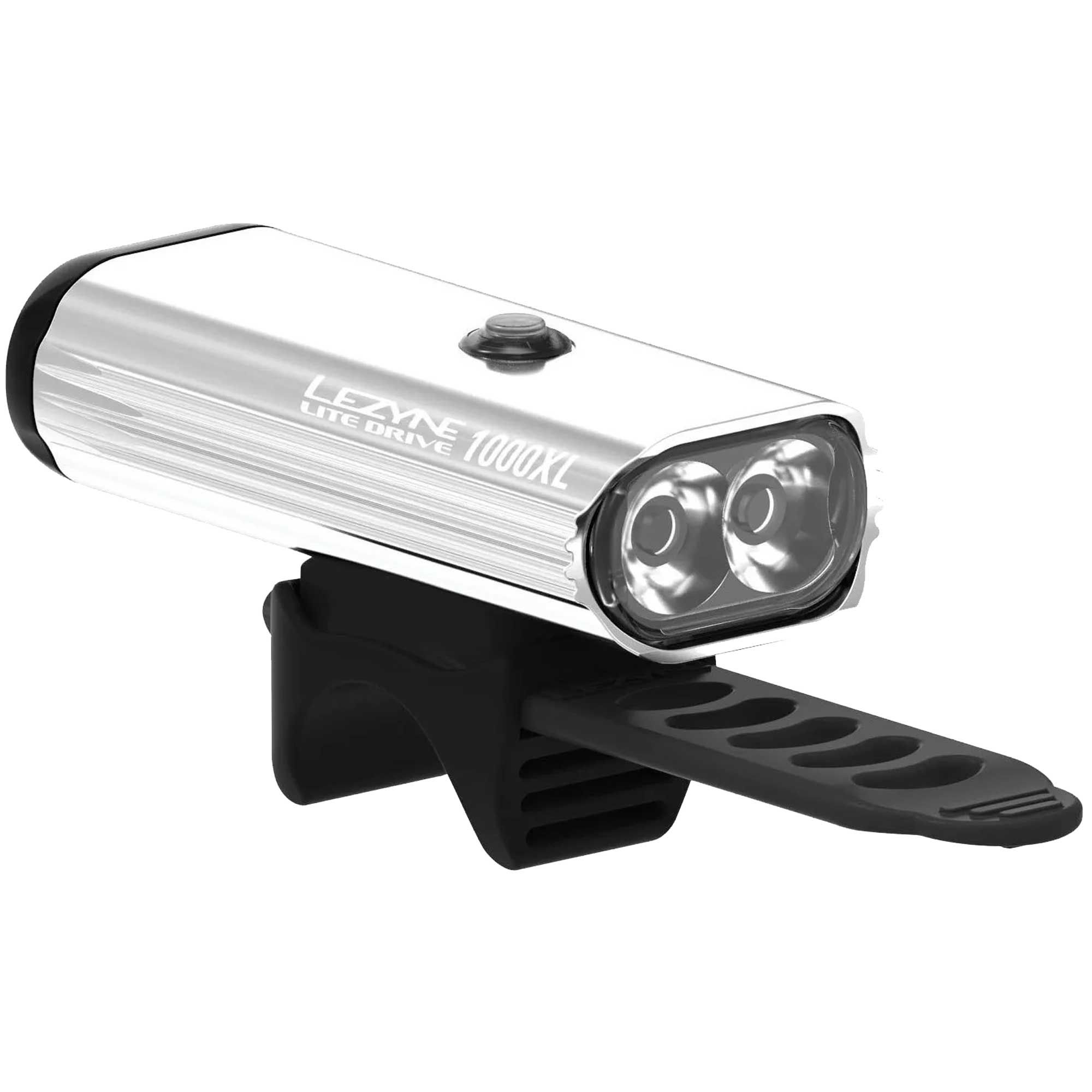 Передний свет LEZYNE LITE DRIVE 1000XL Серебристый 1000 люмен Y13