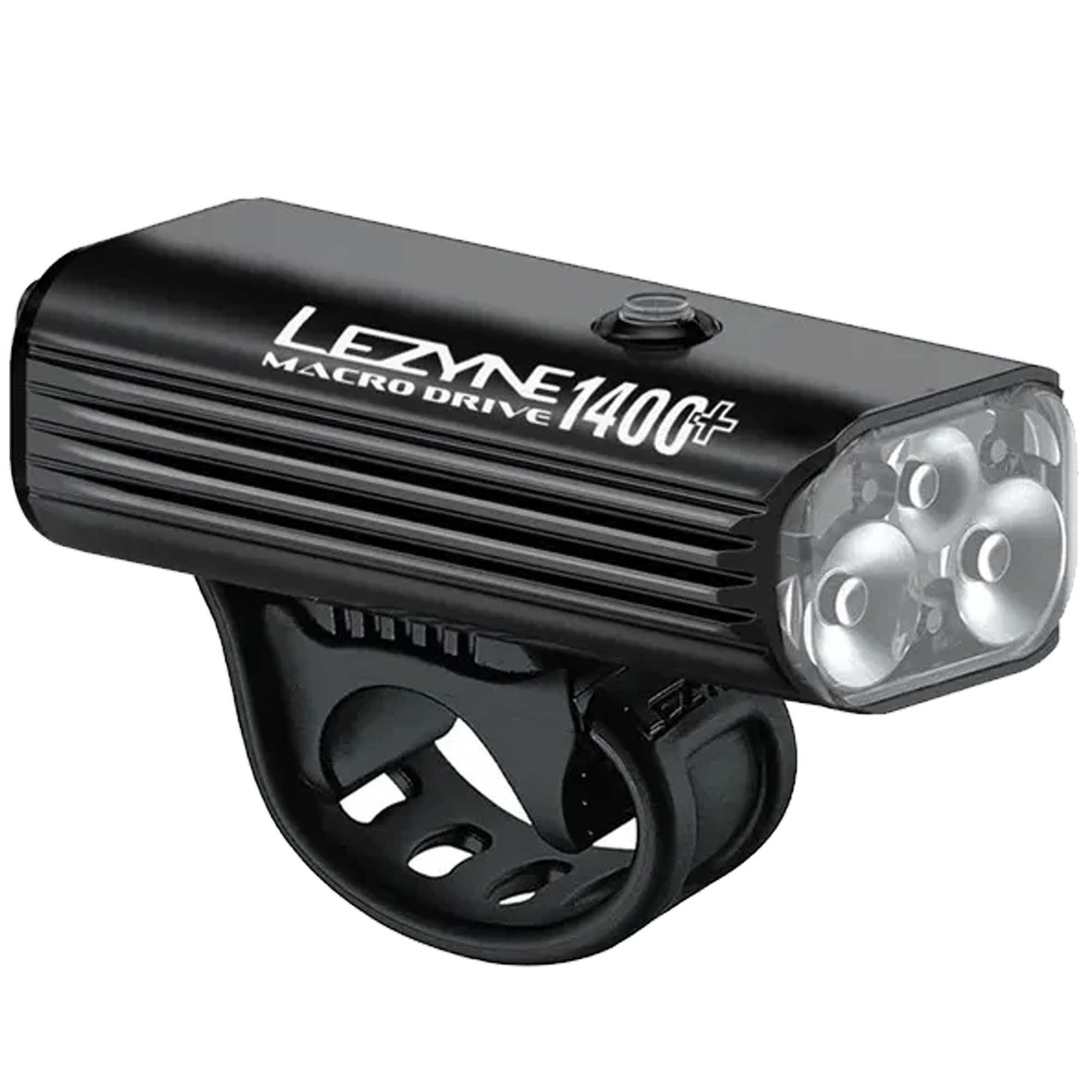 Переднє світло LEZYNE MACRO DRIVE 1400+ FRONT Чорний матовий 1400 люменів Y17