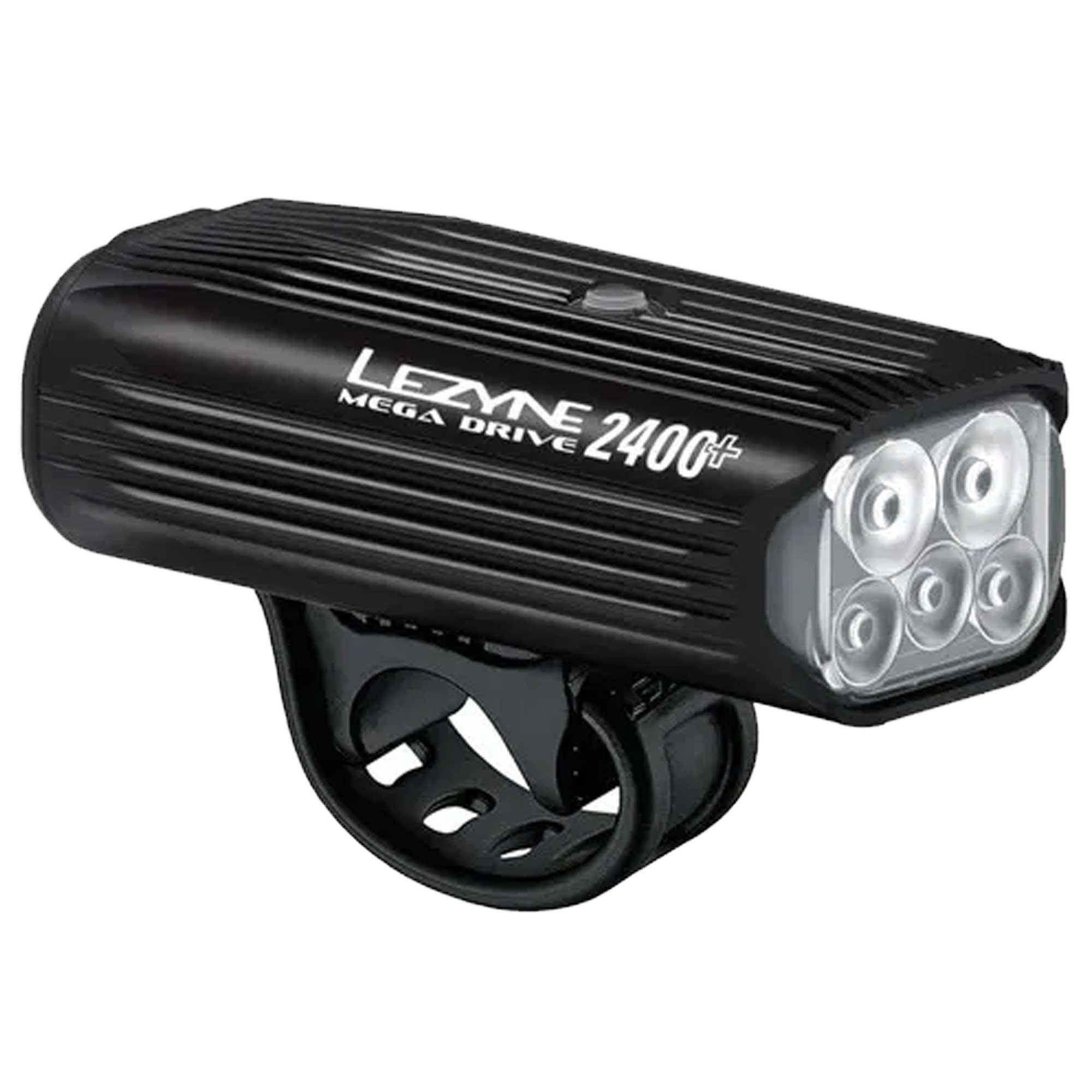 Переднє світло LEZYNE MEGA DRIVE 2400+ FRONT Чорний 2400 люменів Y17