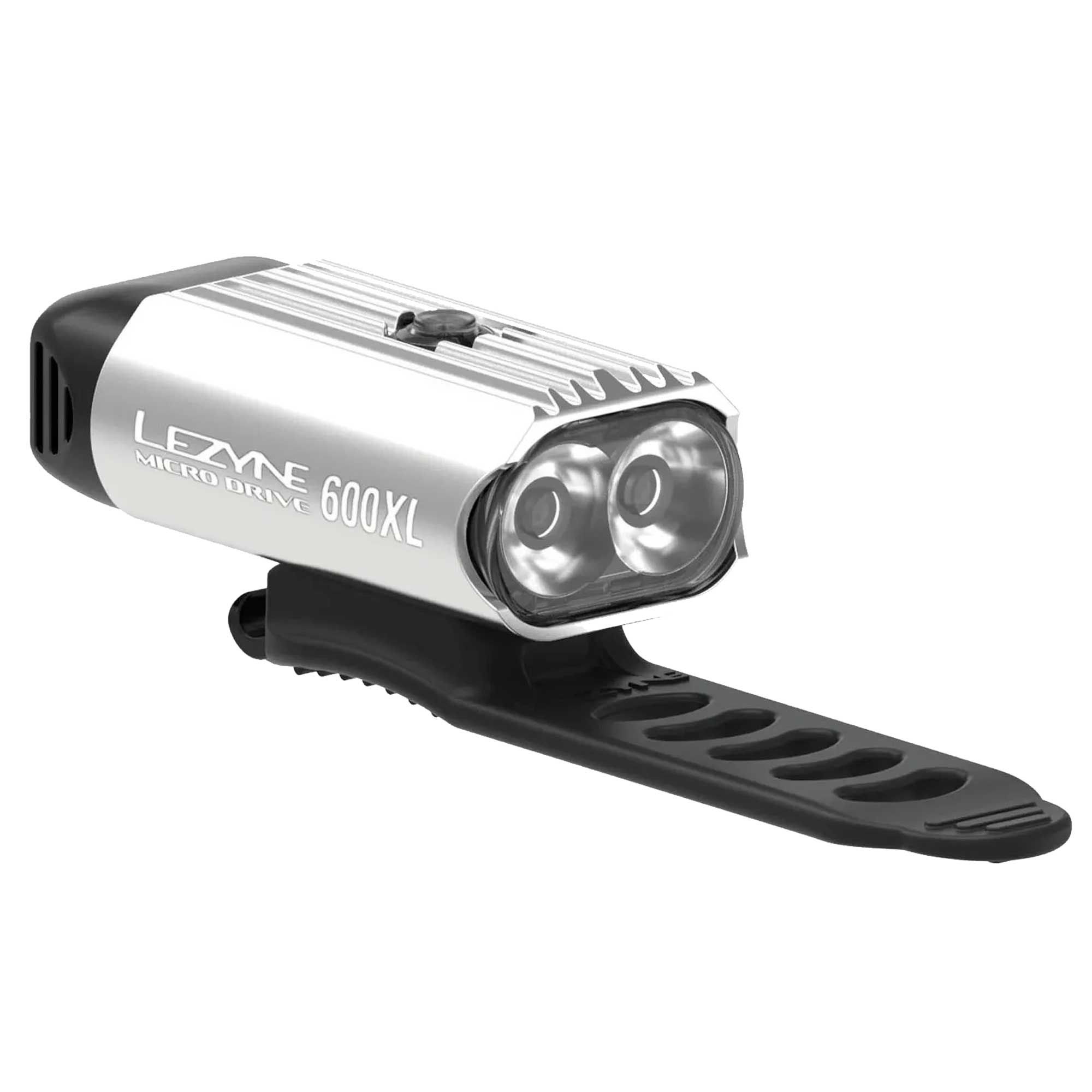 Передний свет LEZYNE MICRO DRIVE 600XL Серебристый 600 люменов Y13