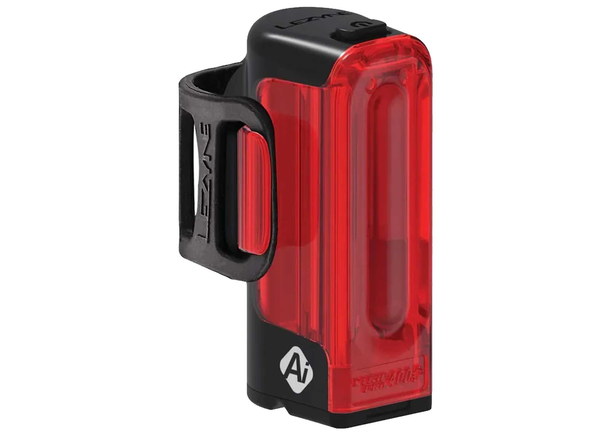 Заднє світло LEZYNE STRIP PRO Ai ALERT 400+ REAR Чорний 400 люменів Y17