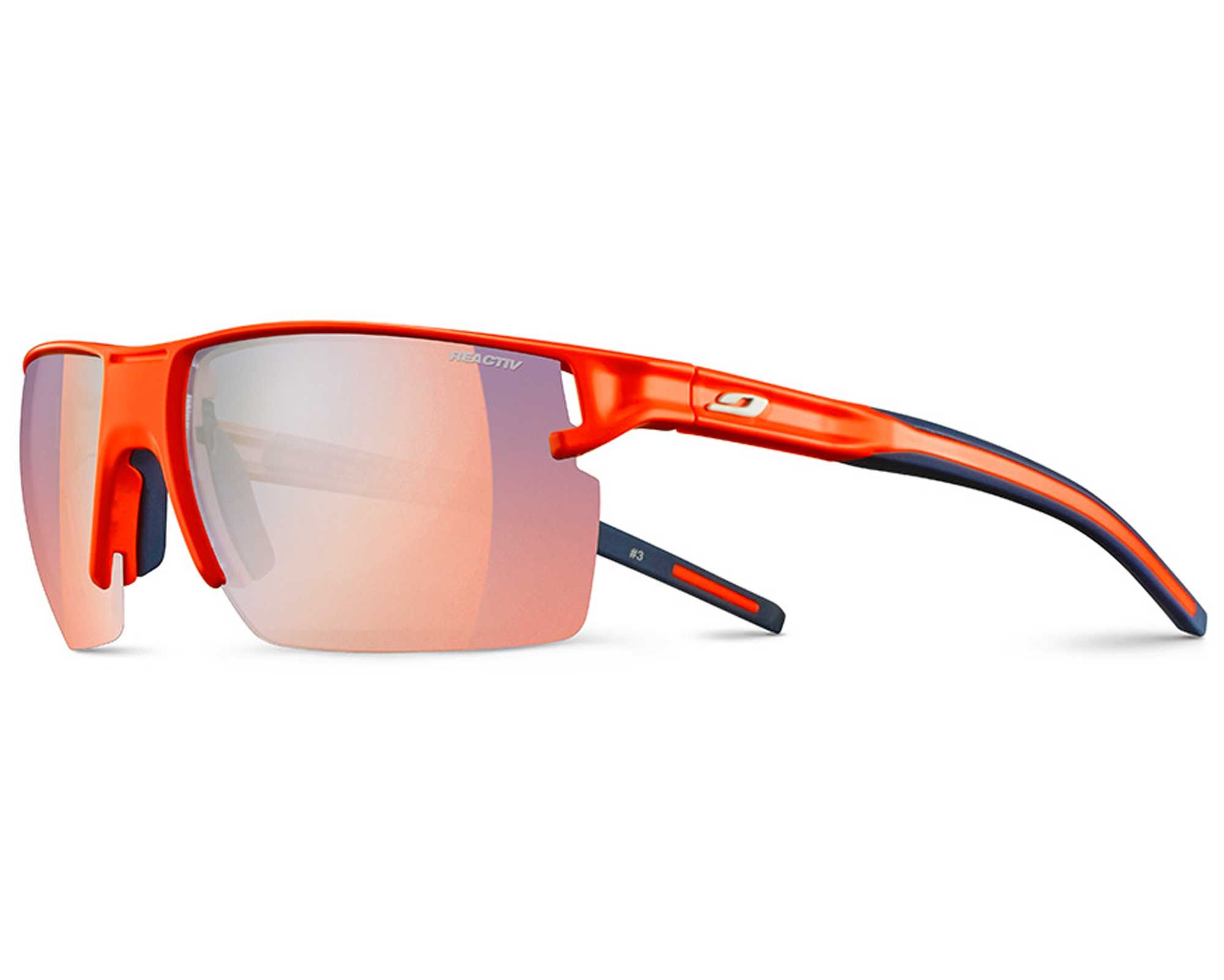 Окуляри Julbo Outline (Zebra Reactiv 1-3) Orange neon / Blue
