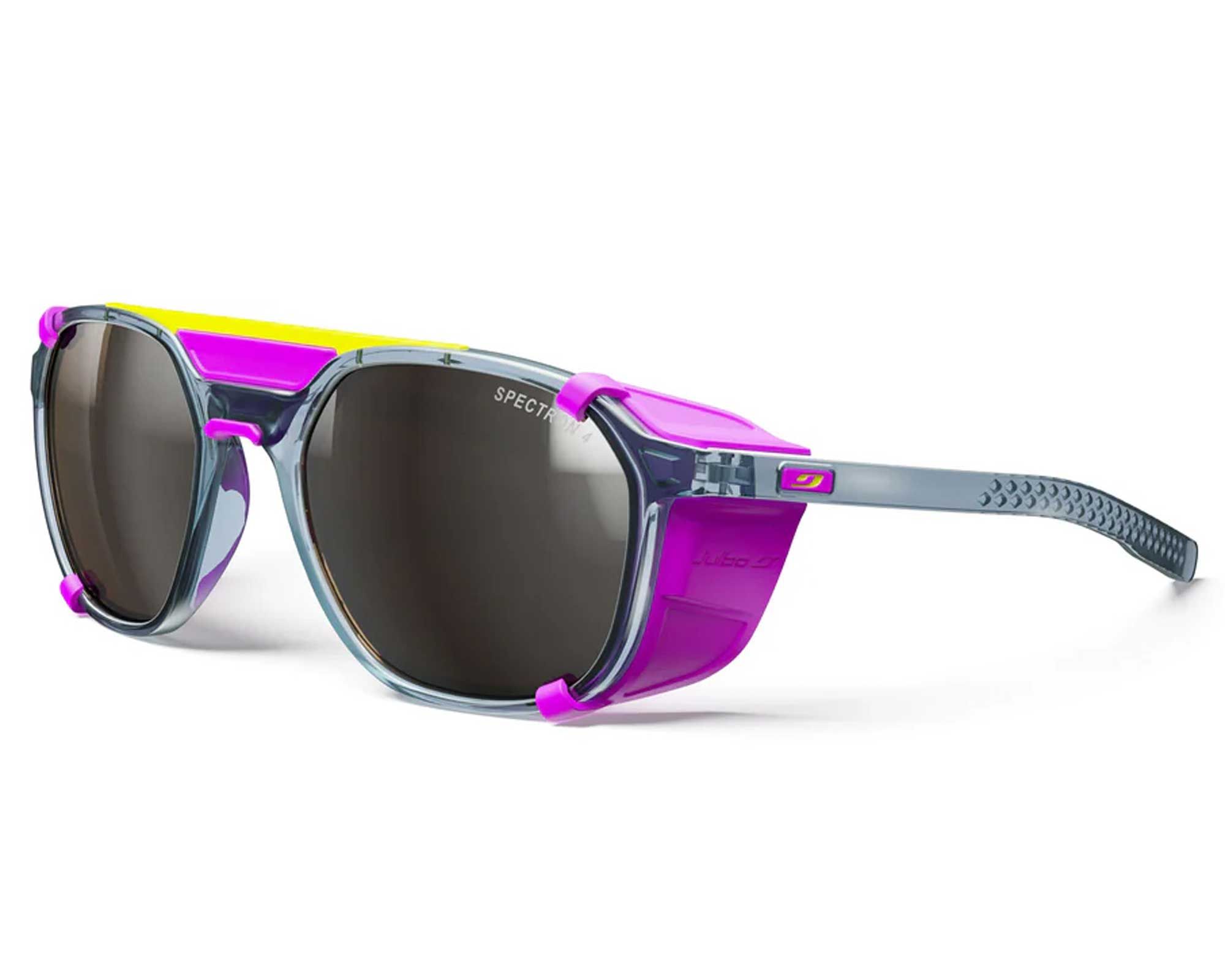 Окуляри Julbo SLACK COVER (Spectron 4) Shiny Translucent Blue / Pink L