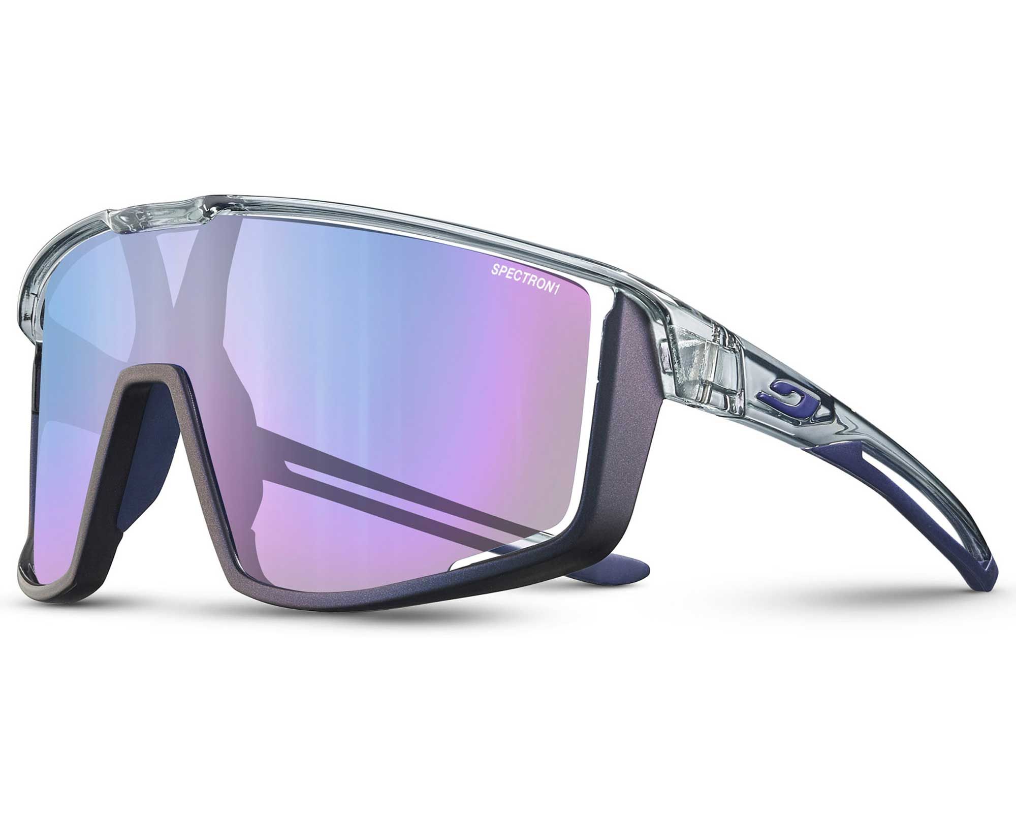 Очки Julbo FURY (Spectron 1CF) Translucent Gray / Purple M