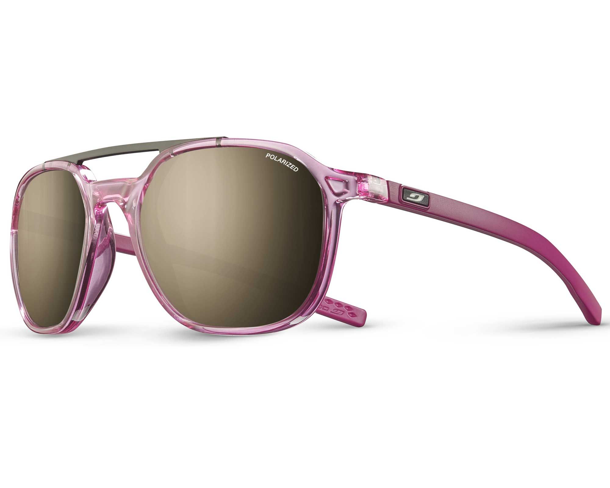 Очки Julbo SLACK (Polarized 3+) Shiny Translucent Raspberry / Matt Raspberry L