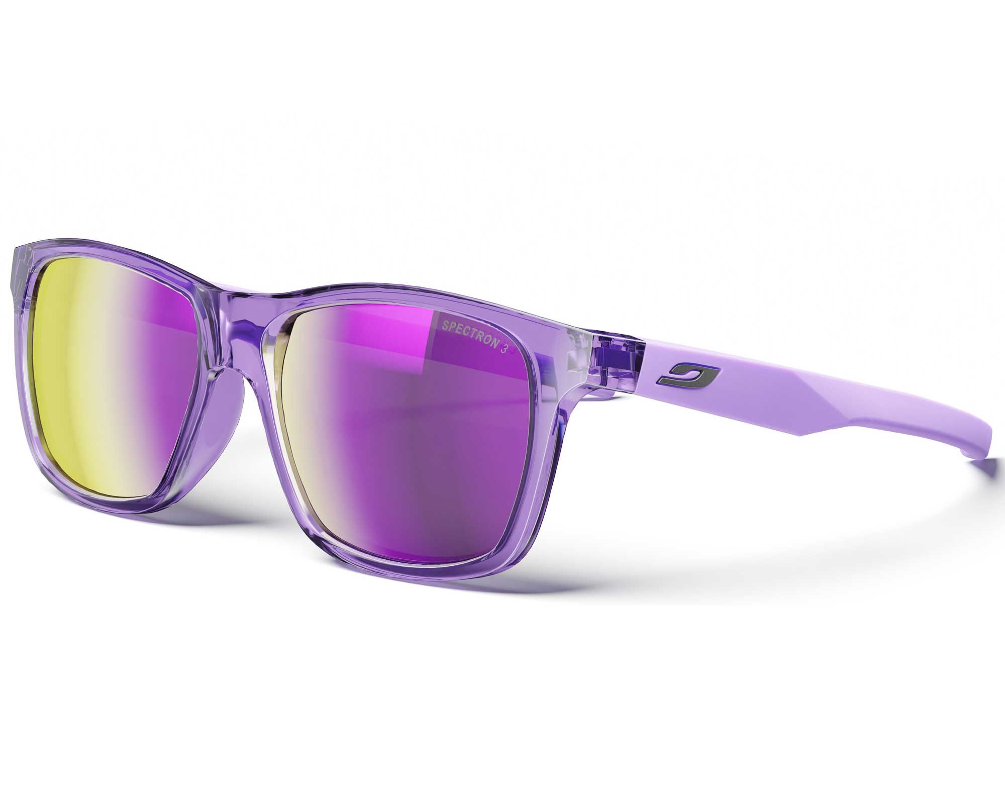Дитячі окуляри Julbo ELWOOD (Spectron 3CF) Shiny Translucent Purple / Matt Purple S (6-10 years)