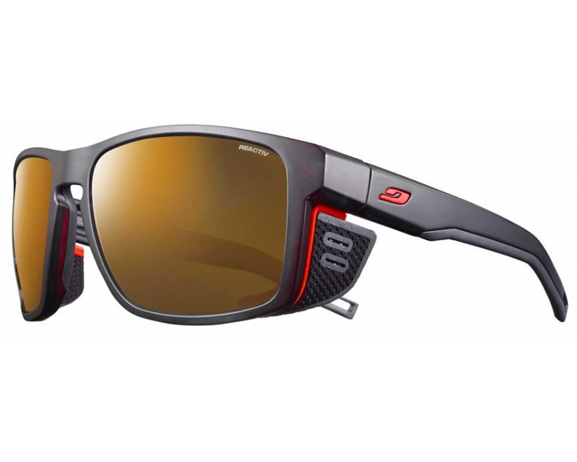 Очки Julbo SHIELD M (REACTIV 2-4 POLAR) Black/Orange M