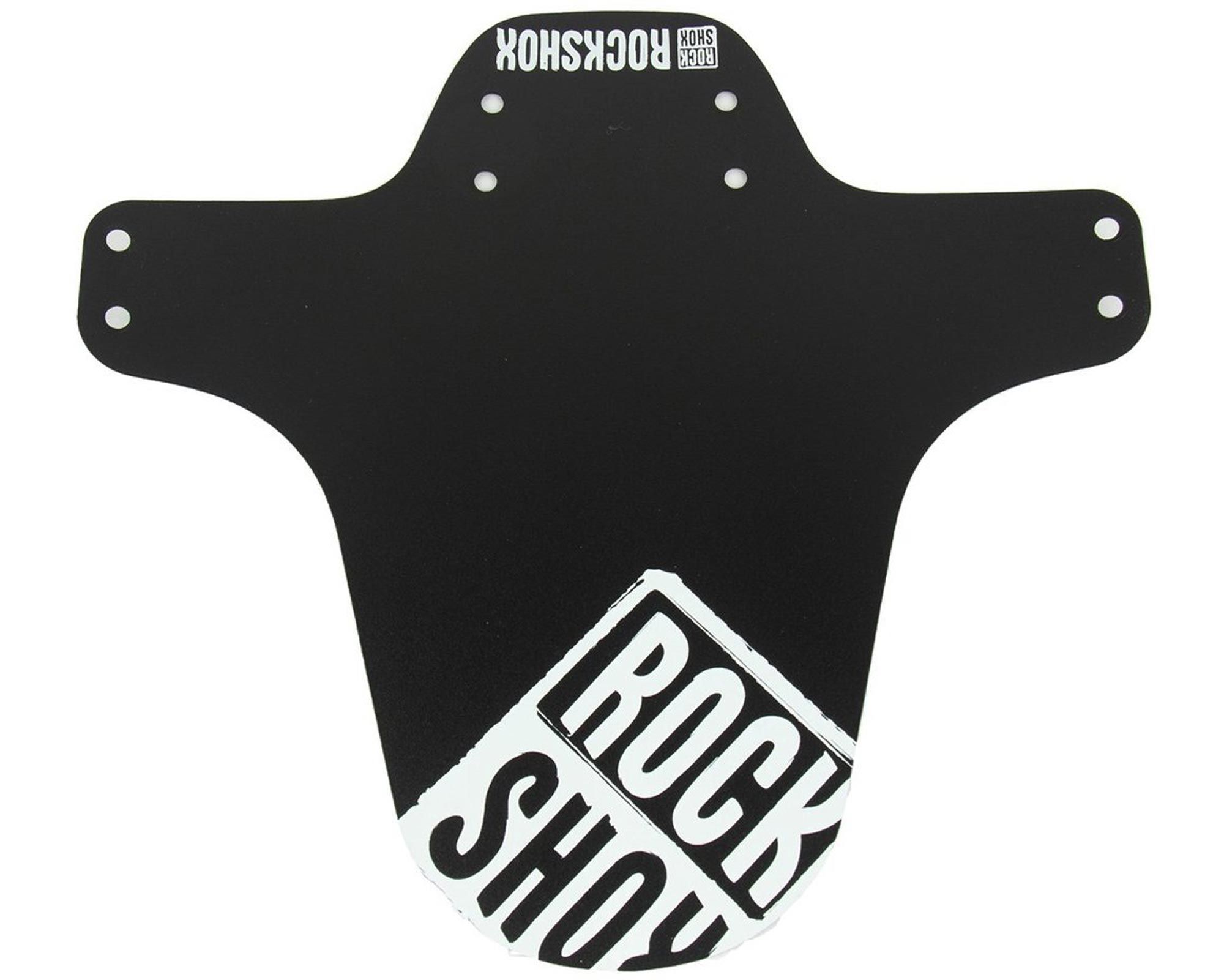 Крило RockShox MTB Fender Black with White Distressed Logo Print