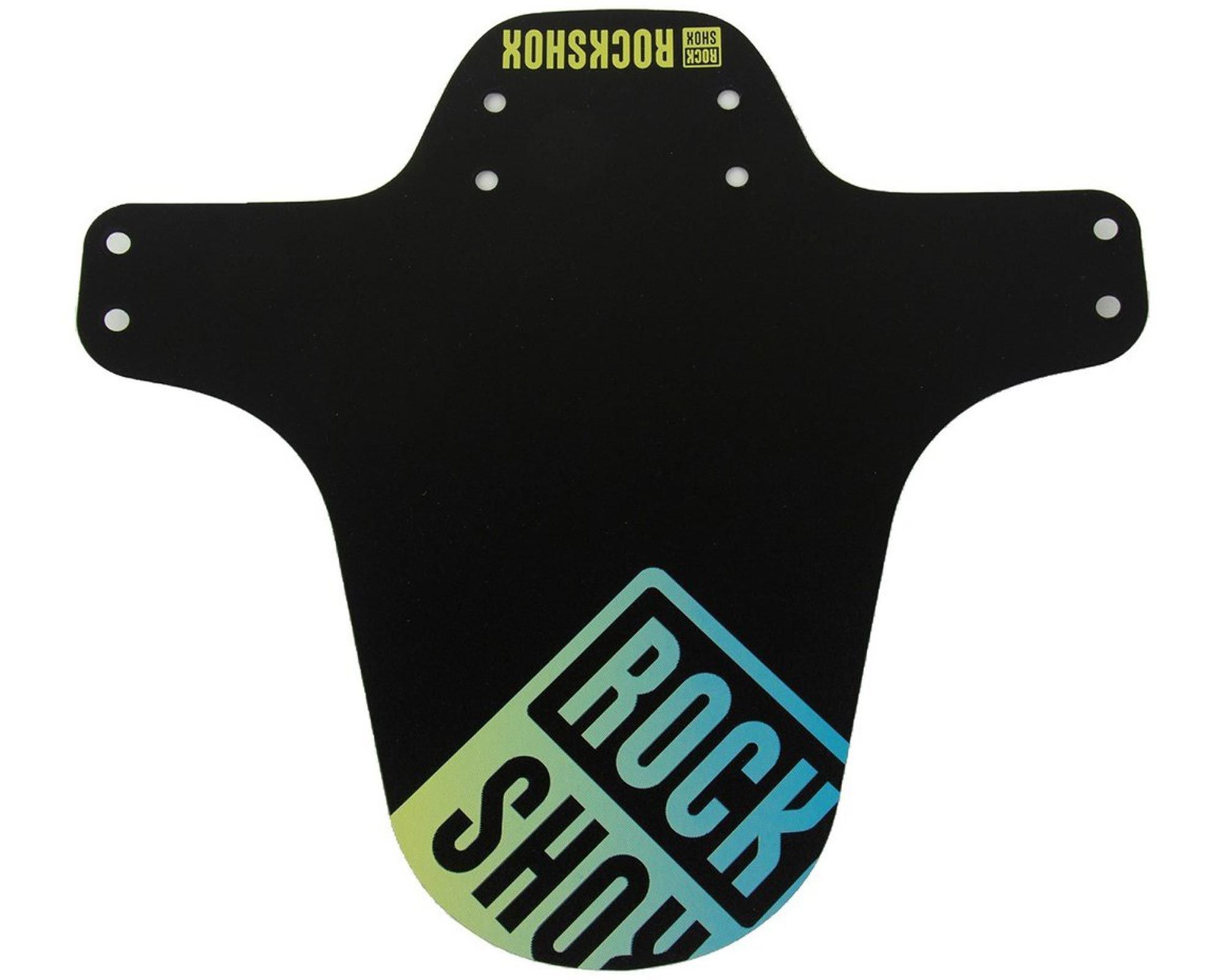 Крило RockShox MTB Fender Black with Yellow/Blue Fade Print