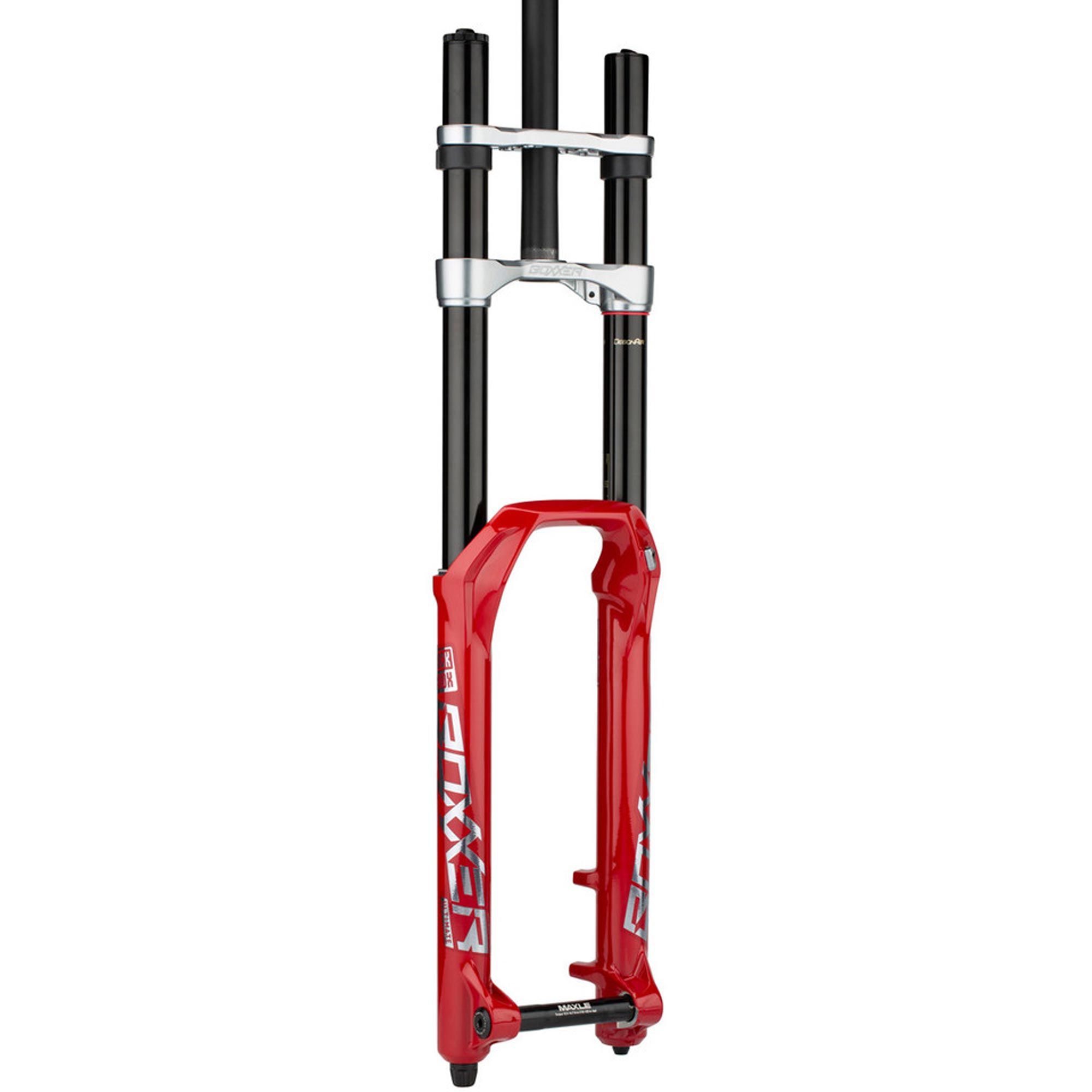 Вилка RockShox BoXXer Ultimate Charger2.1 R - 27.5, вісь Boost 20x110, 200mm, Червоний, DebonAir