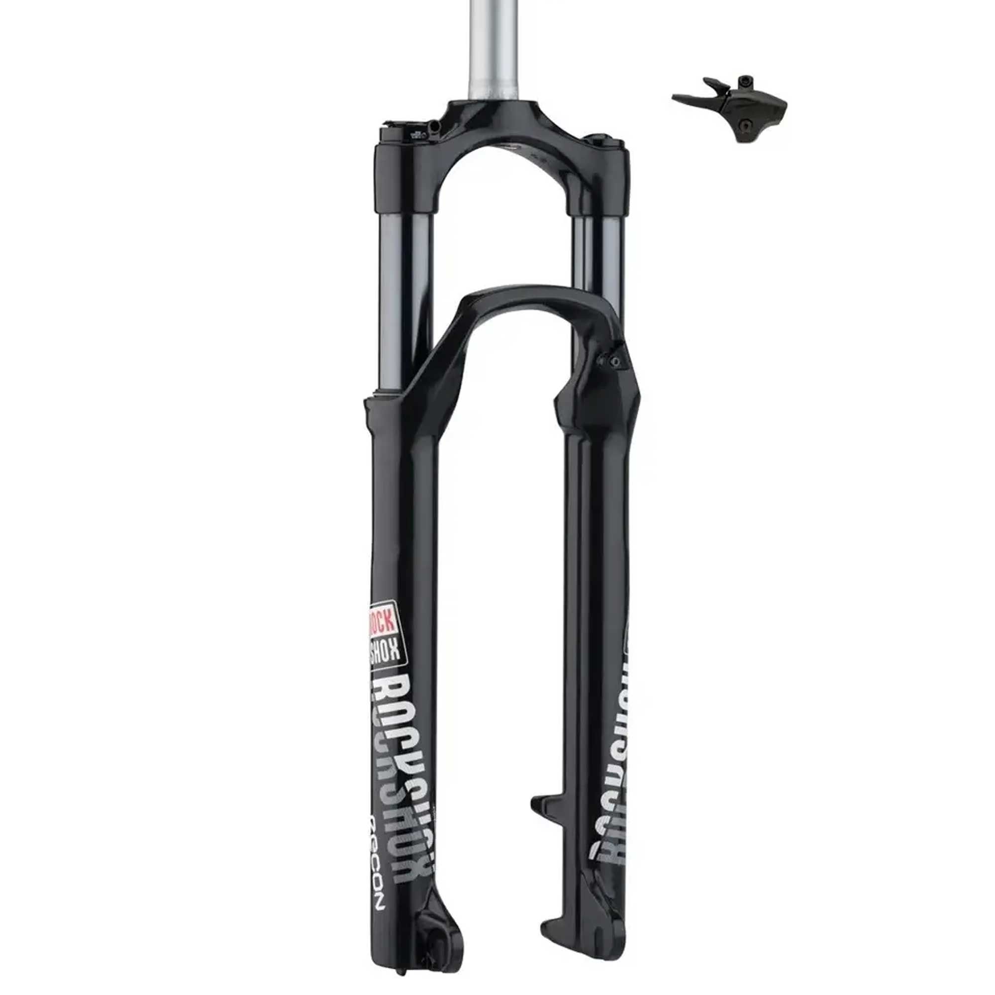 Вилка RockShox Recon Silver RL - Remote 27.5 9QR 100mm Black Alum Str 1 1/8 42offset Solo Air (includes, Star nut & Right OneLoc Remote) D1