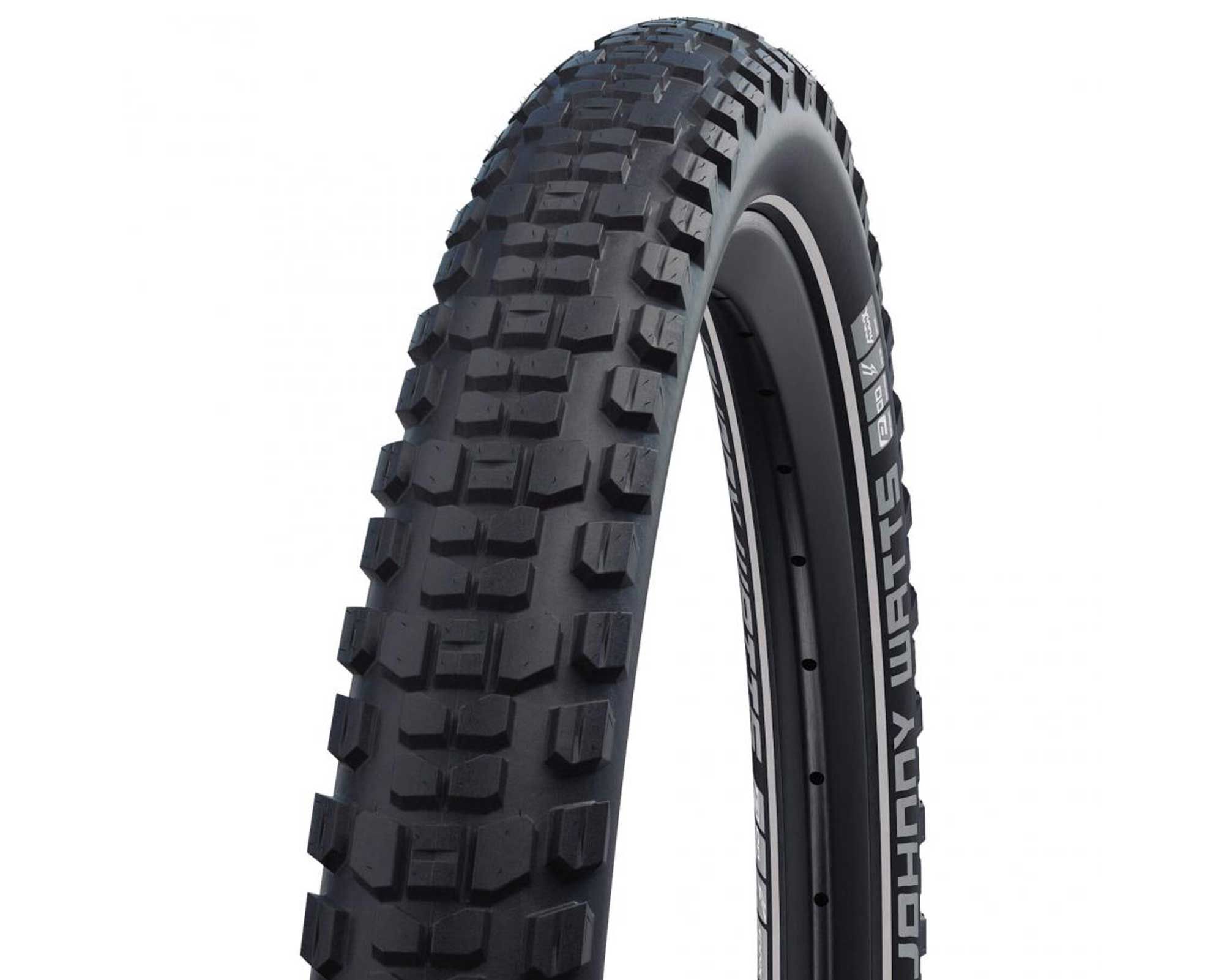 Покрышка 27.5x2.80 (70-584) SCHWALBE JOHNNY WATTS Perf, DD, GreenGuard HS604 ADDIX 67EPI