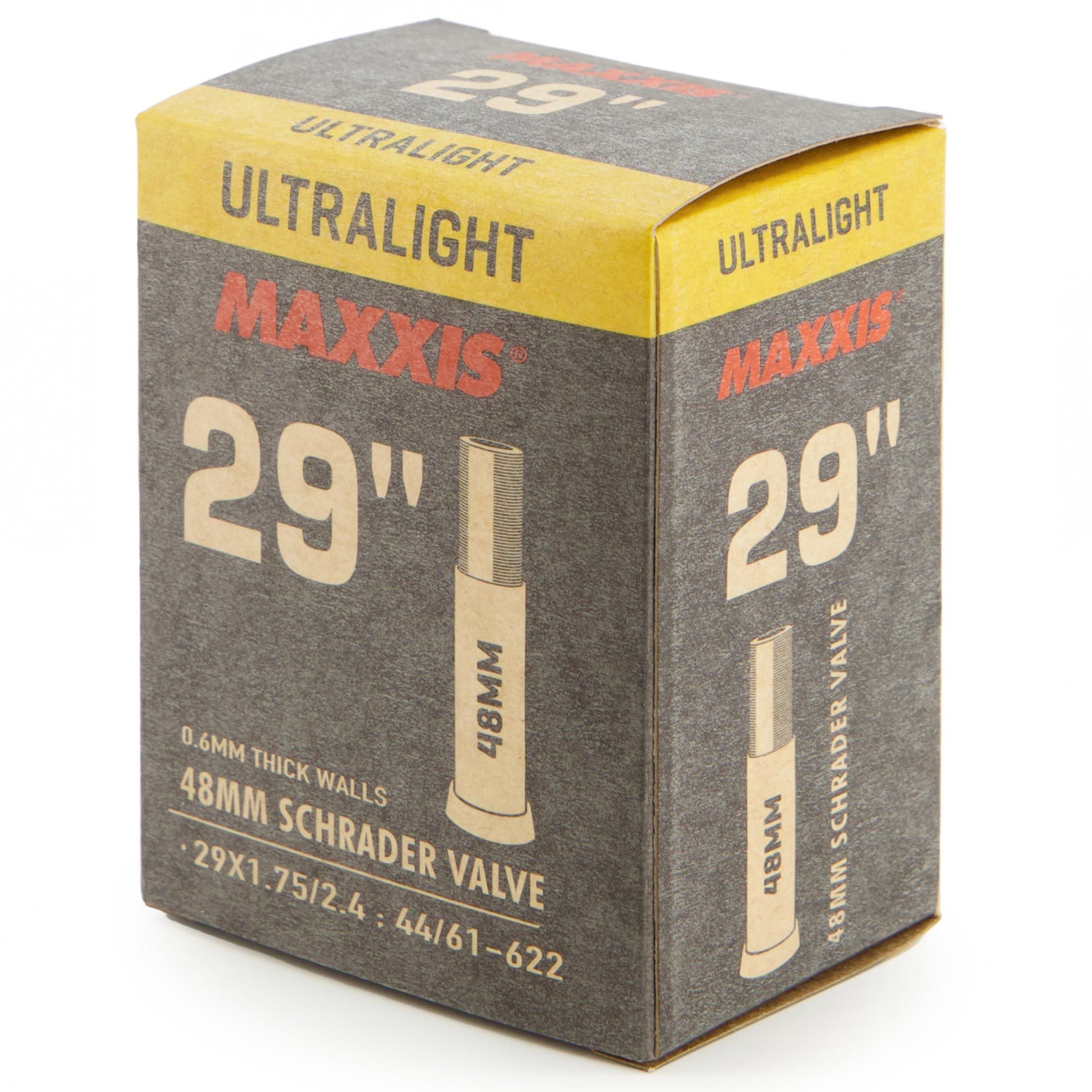 Камера MAXXIS ULTRALIGHT 29X1.75/2.4 Ніпель - Schrader 48мм