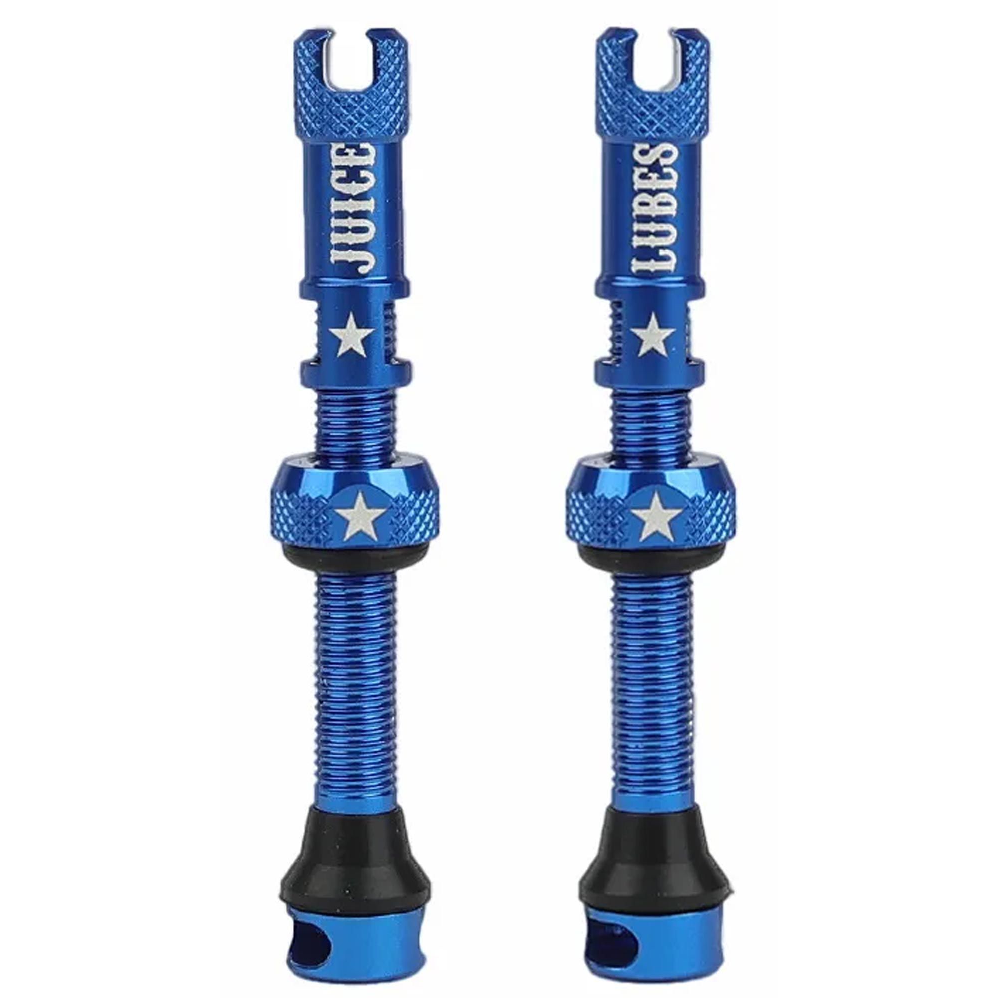 Ниппели бескамерные Juice Lubes Blue 48mm