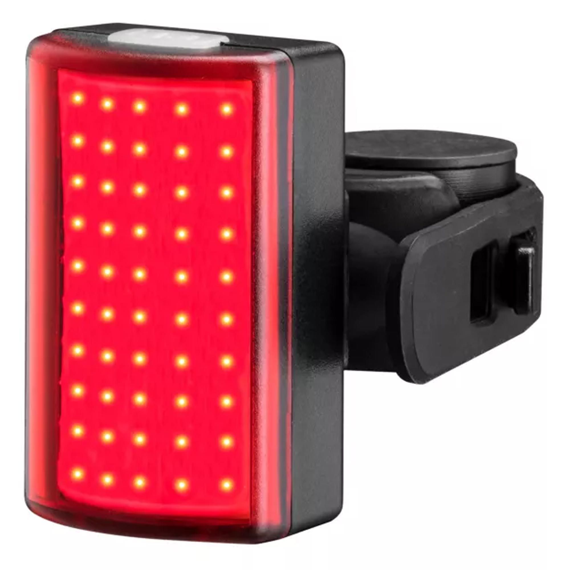 Мигалка задня Green Cycle Square, COB LED, 100 Люмен; 8 режимів