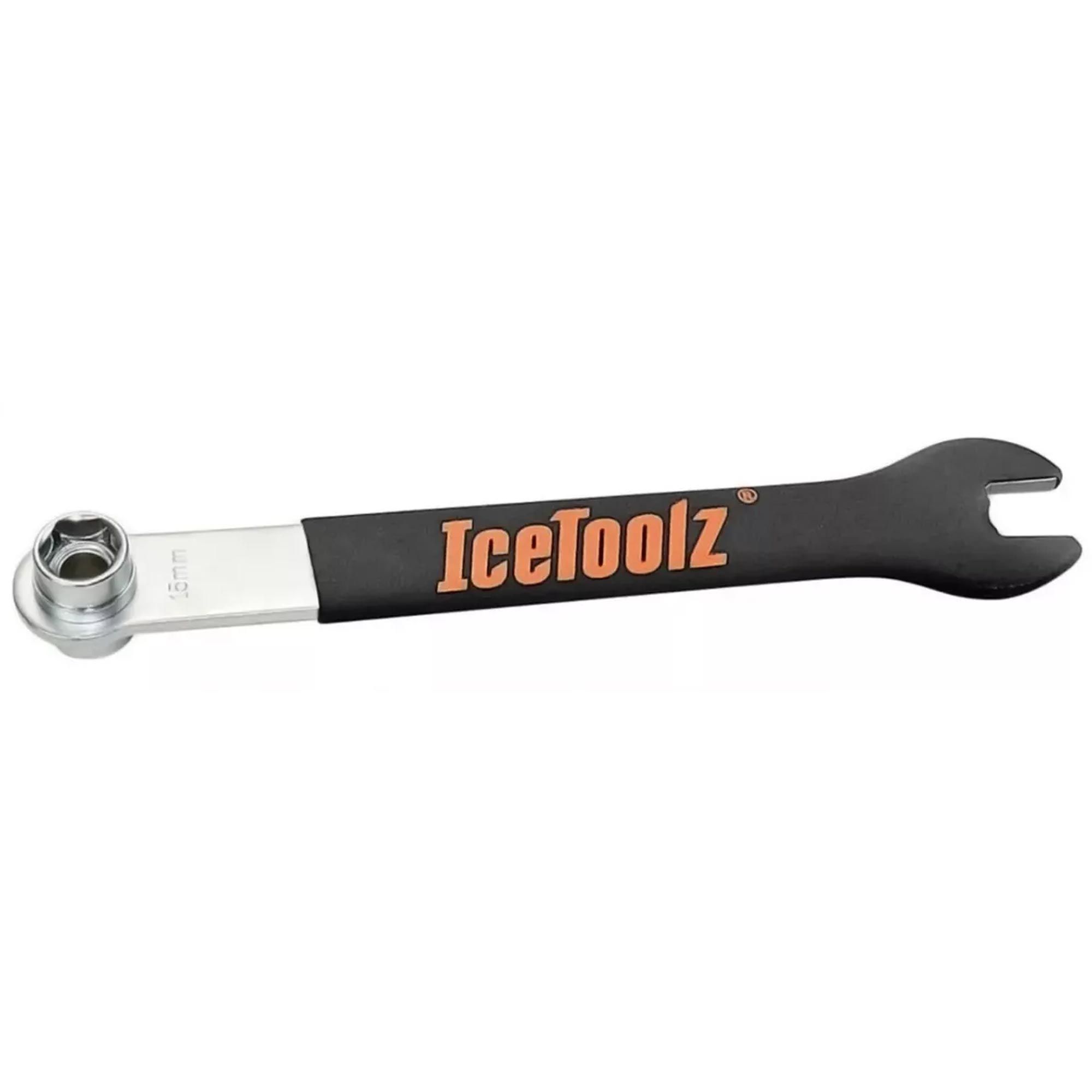 Ключ Ice Toolz 34B1 педальний 15мм та торцевий 14мм