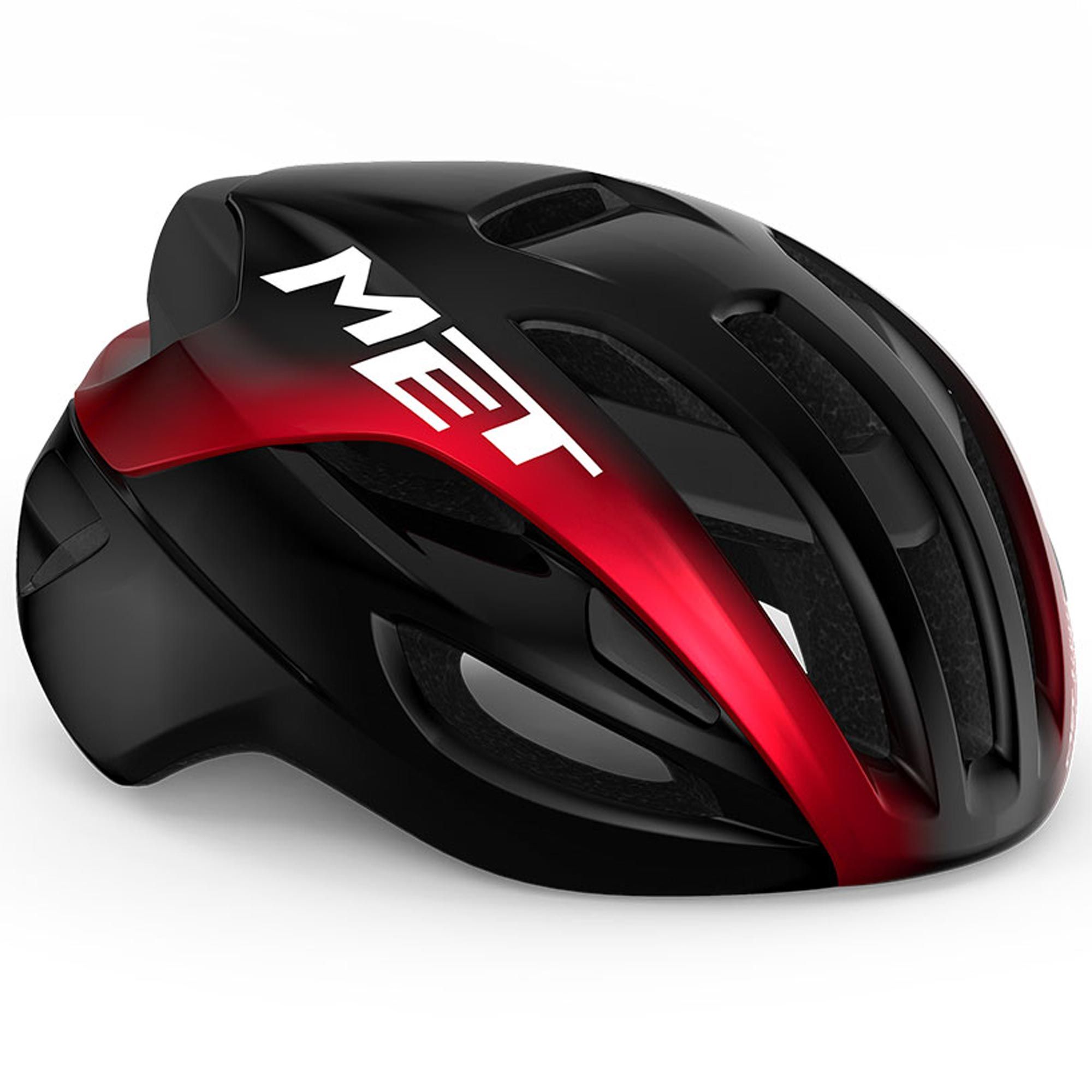 Шолом MET RIVALE MIPS CE BLACK RED METALLIC | GLOSSY S (52-56)