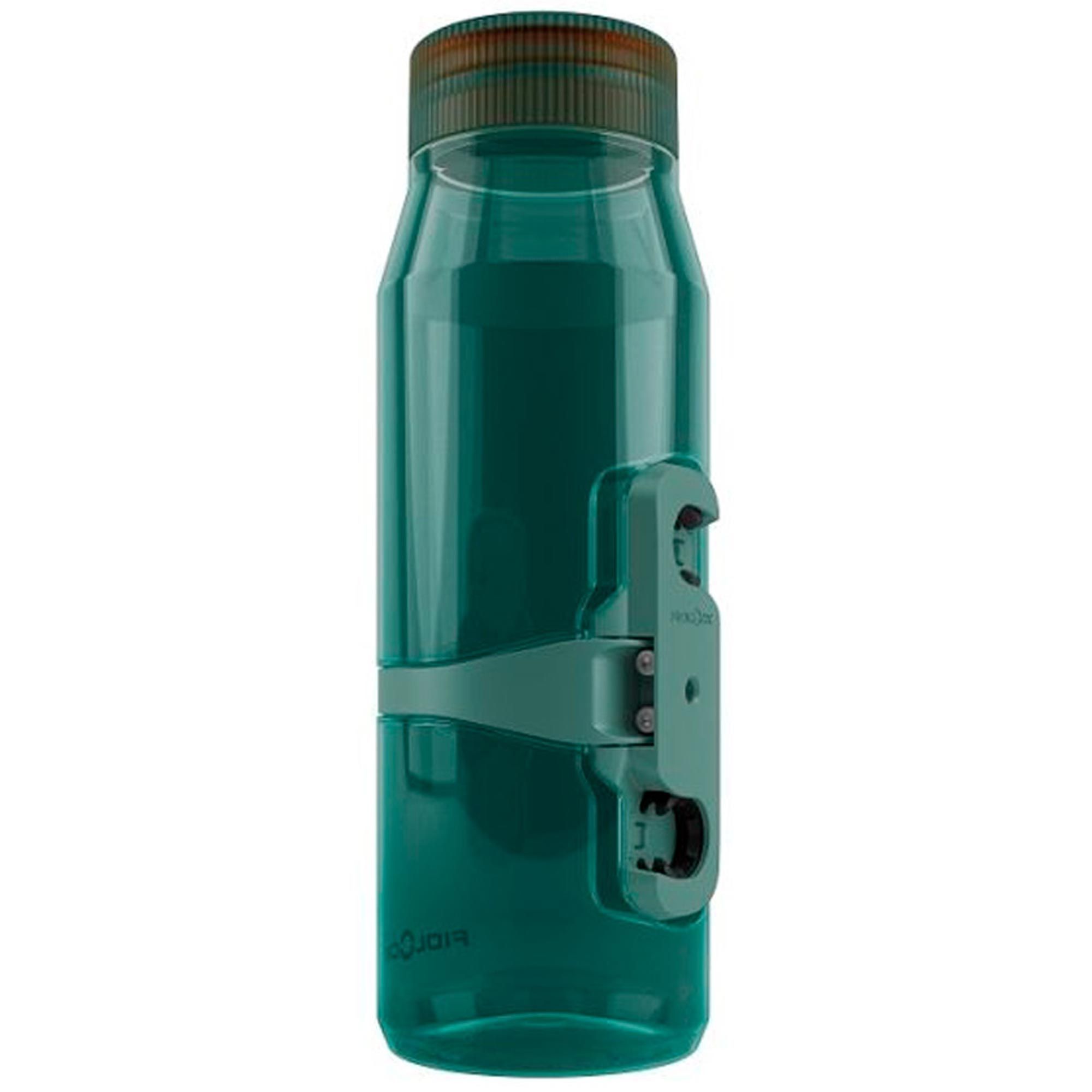 Фляга з конектором та базою FIDLOCK TWIST bottle 700мл., прозорий / зелений