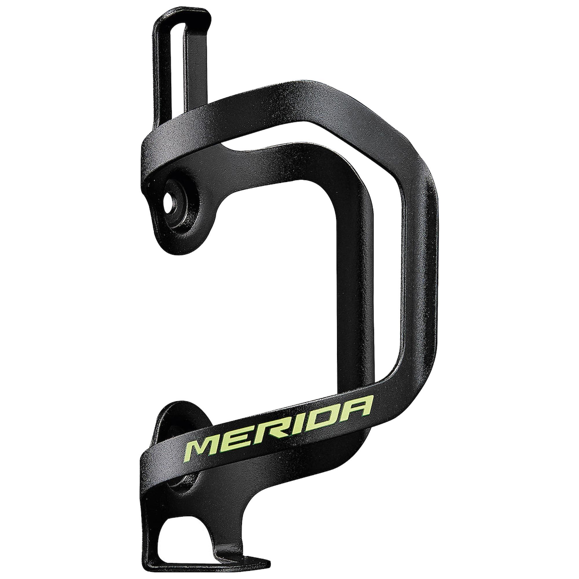 Фляготримач MERIDA Pure Black, green Alloy 2 steel bolts SIDELOAD