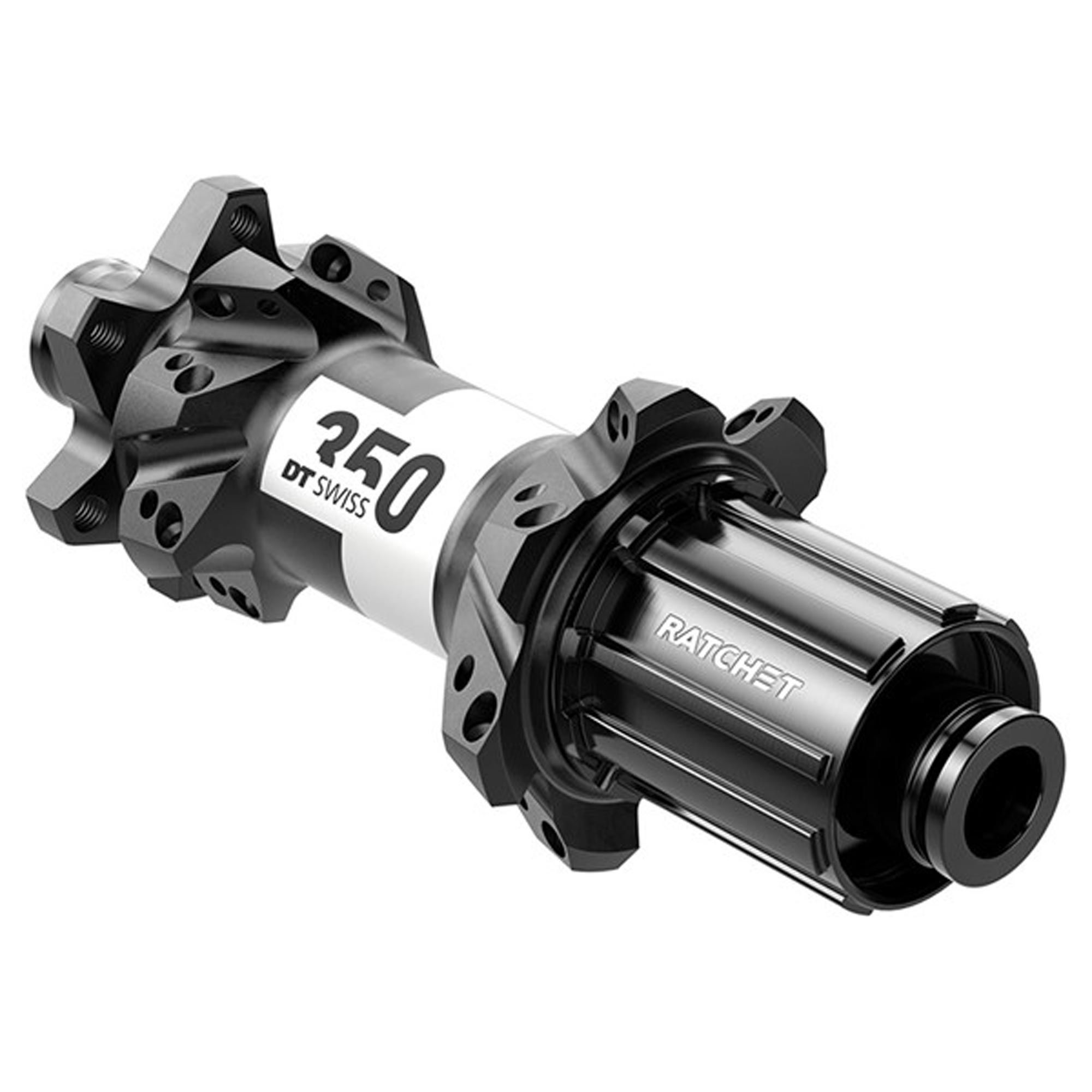 Втулка задня DT Swiss, 35P 148/12 IS-6 bolt SL , HG, 12x148, промисловий, 148 мм, 6 болтів, 28H