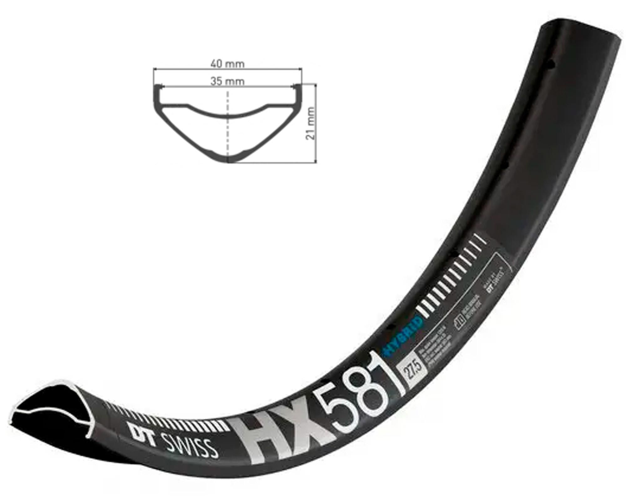 Обід DT SWISS HX 581 27x35 DISK BRAKE 28отв.