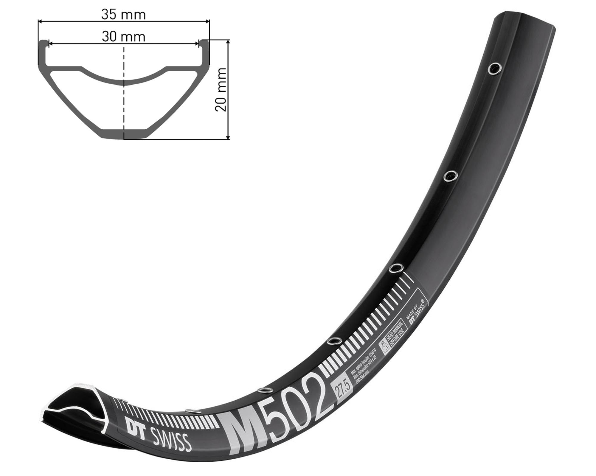 Обід DT SWISS M 502 29x30 DISK BRAKE 32отв.