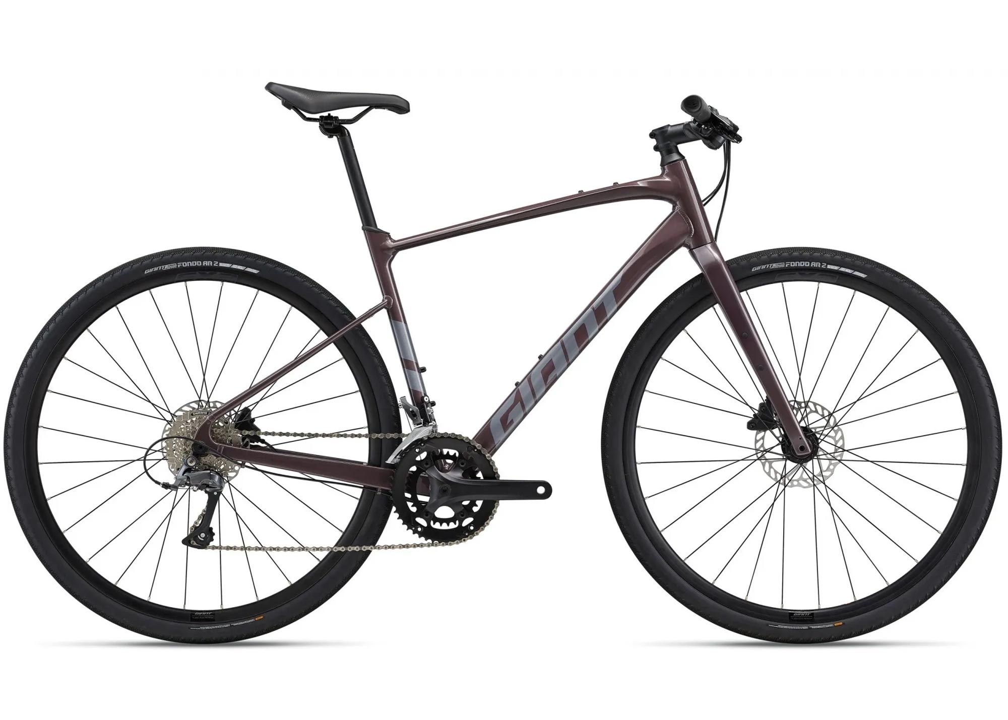 Велосипед 28 Giant FastRoad AR 3 gloss charcoal plum ML